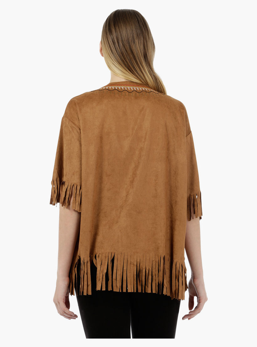 2Xtremz Suede Shrug with Tribal Embroidery and Tassels-women-clothing-shirtsandblouses-blouses-image-2
