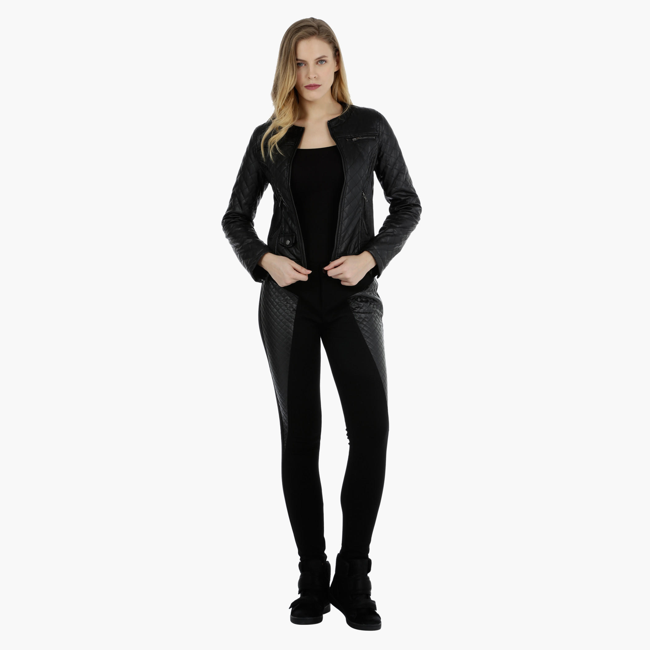 2Xtremz Leggings with PU Panels-women-clothing-bottoms-leggings-image-5