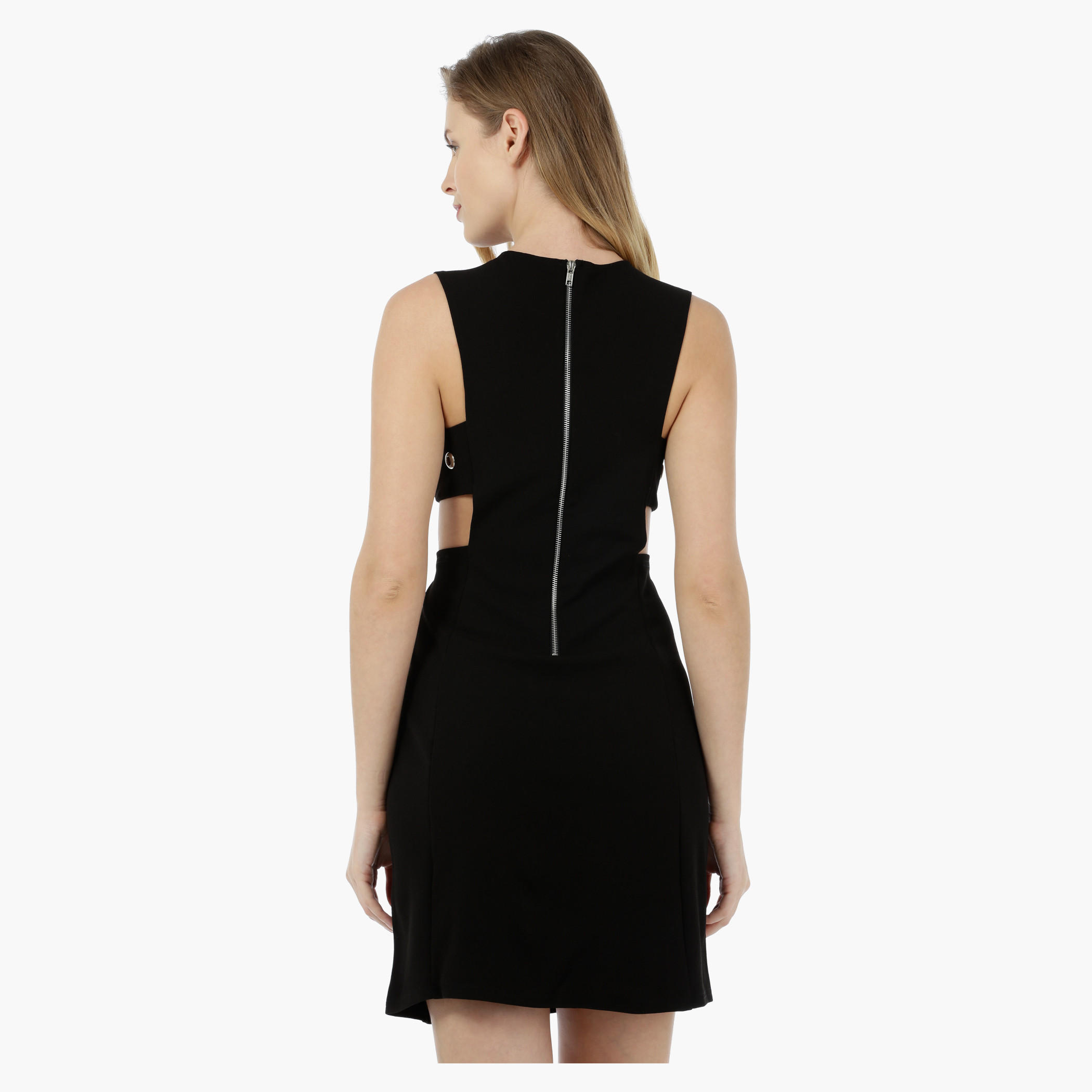 2Xtremz Open Side Eyelet Dress-women-clothing-dresses-image-2