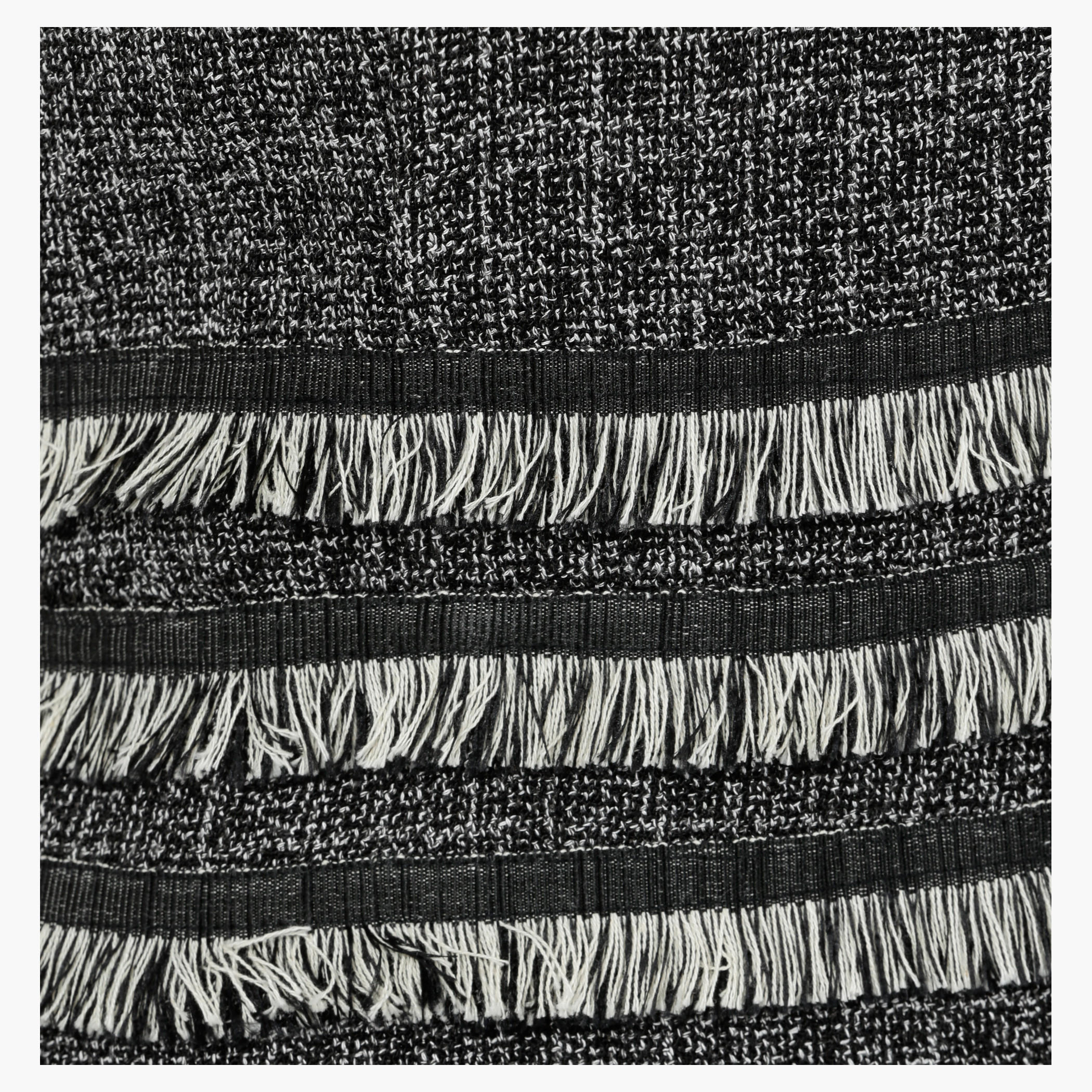 2Xtremz Sleeveless Tweed Dress with Frayed Waist Effect-women-clothing-dresses-image-4
