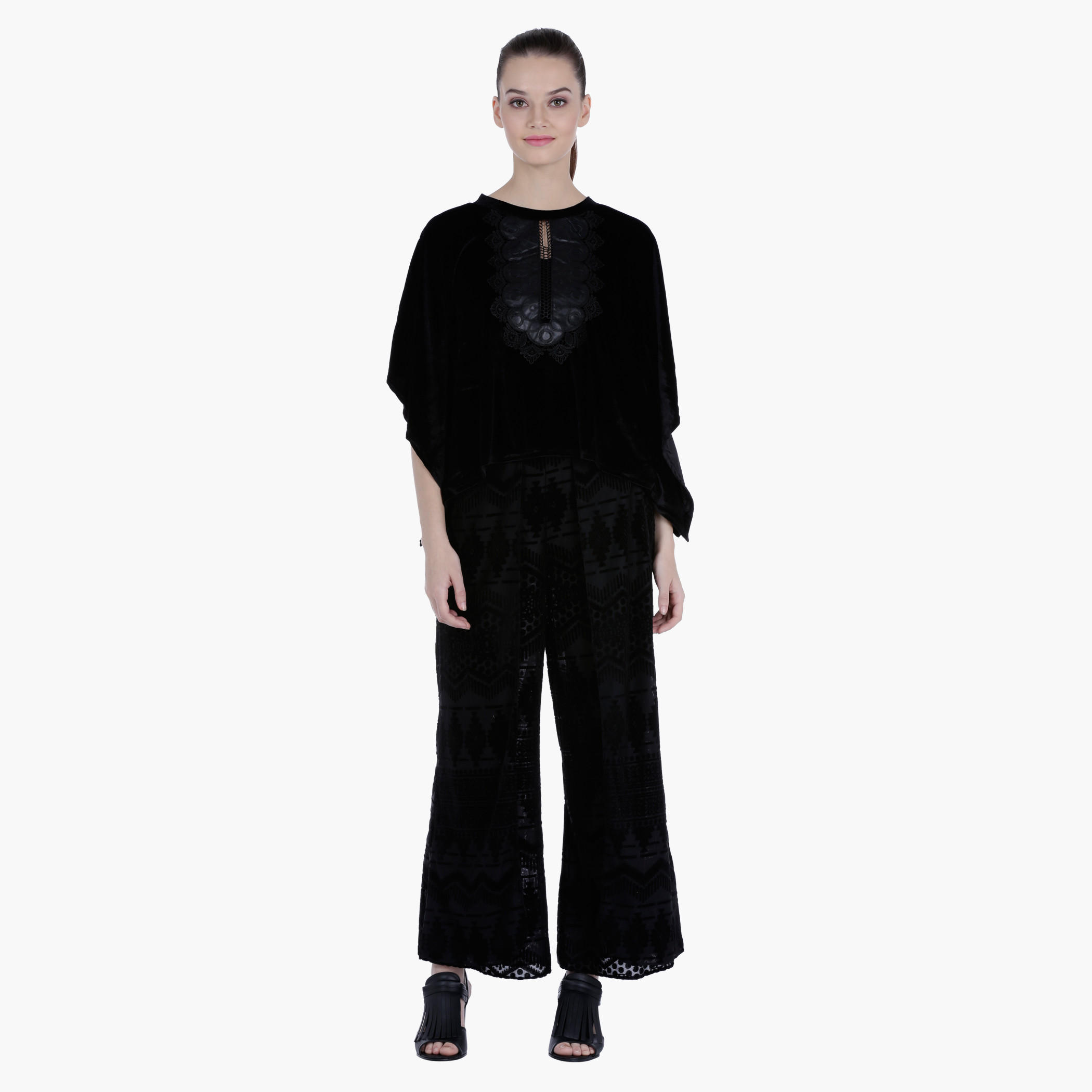 Batwinged Cape Top in Regular Fit-women-clothing-shirtsandblouses-blouses-image-1