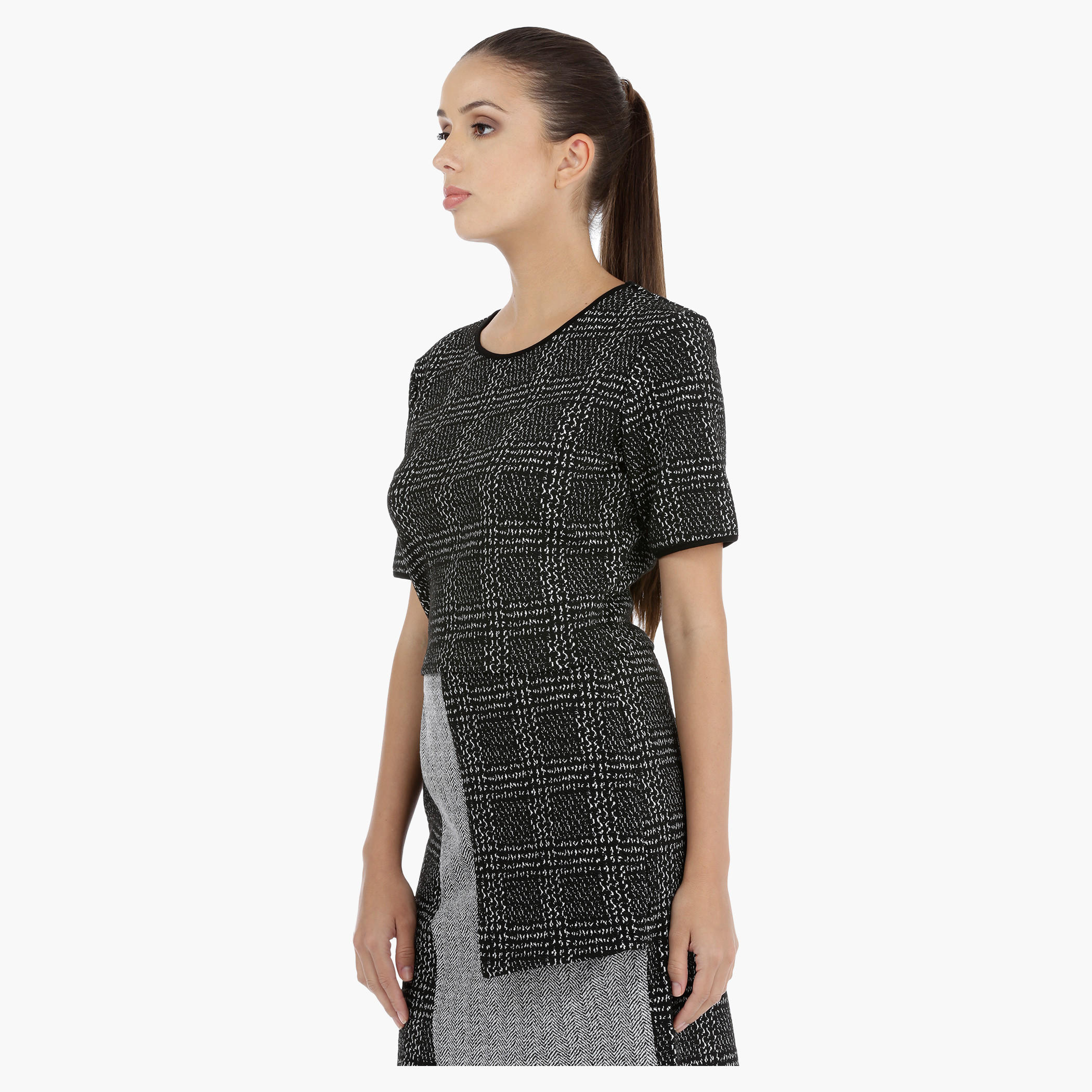 Abstract Design Top with Long Sleeves-women-clothing-dresses-image-3