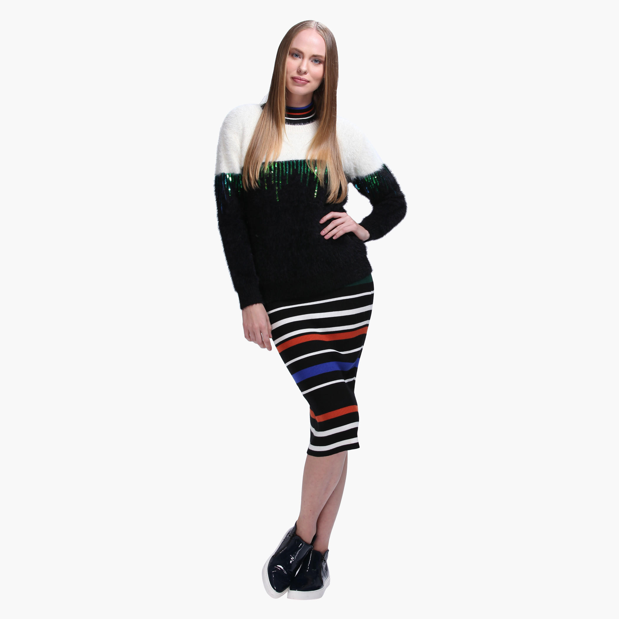 Sequin Sweater with Long Sleeves-women-clothing-cardigansandjumpers-jumpers-image-5