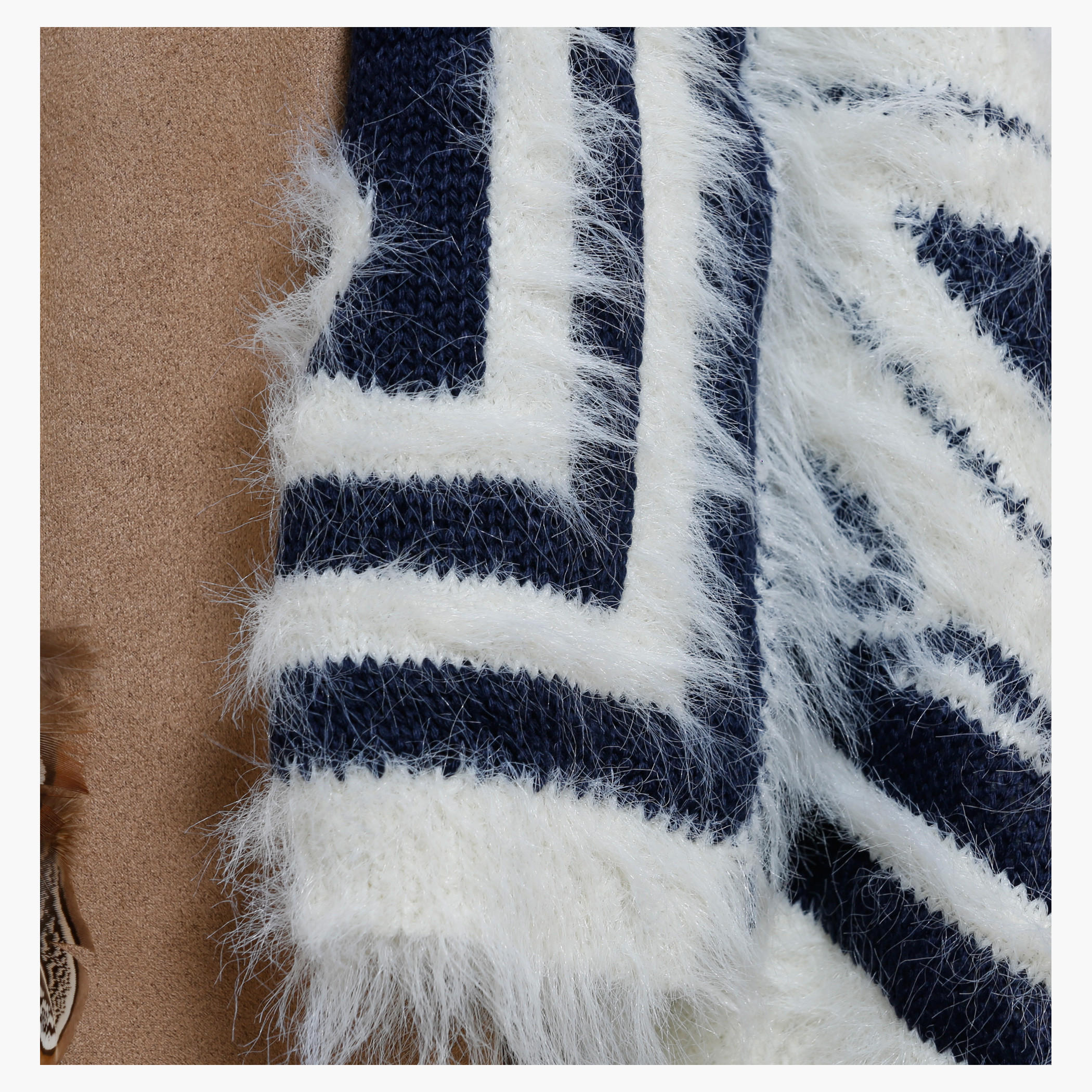 Waist Coat with Plush Detail-women-winterwear-cardigansandjumpers-cardigans-image-4