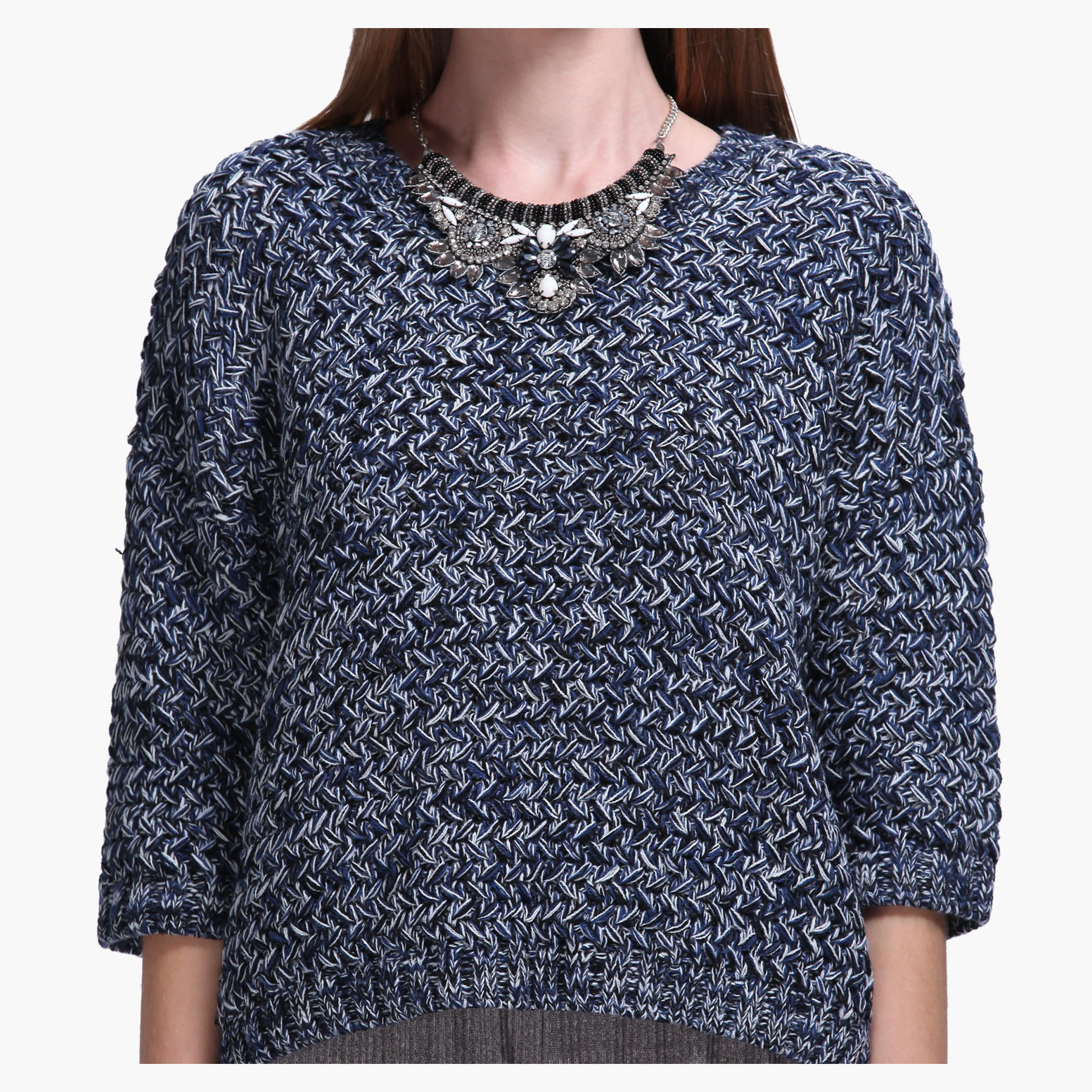 Knitted Sweater with Back Slit-women-clothing-cardigansandjumpers-jumpers-image-2