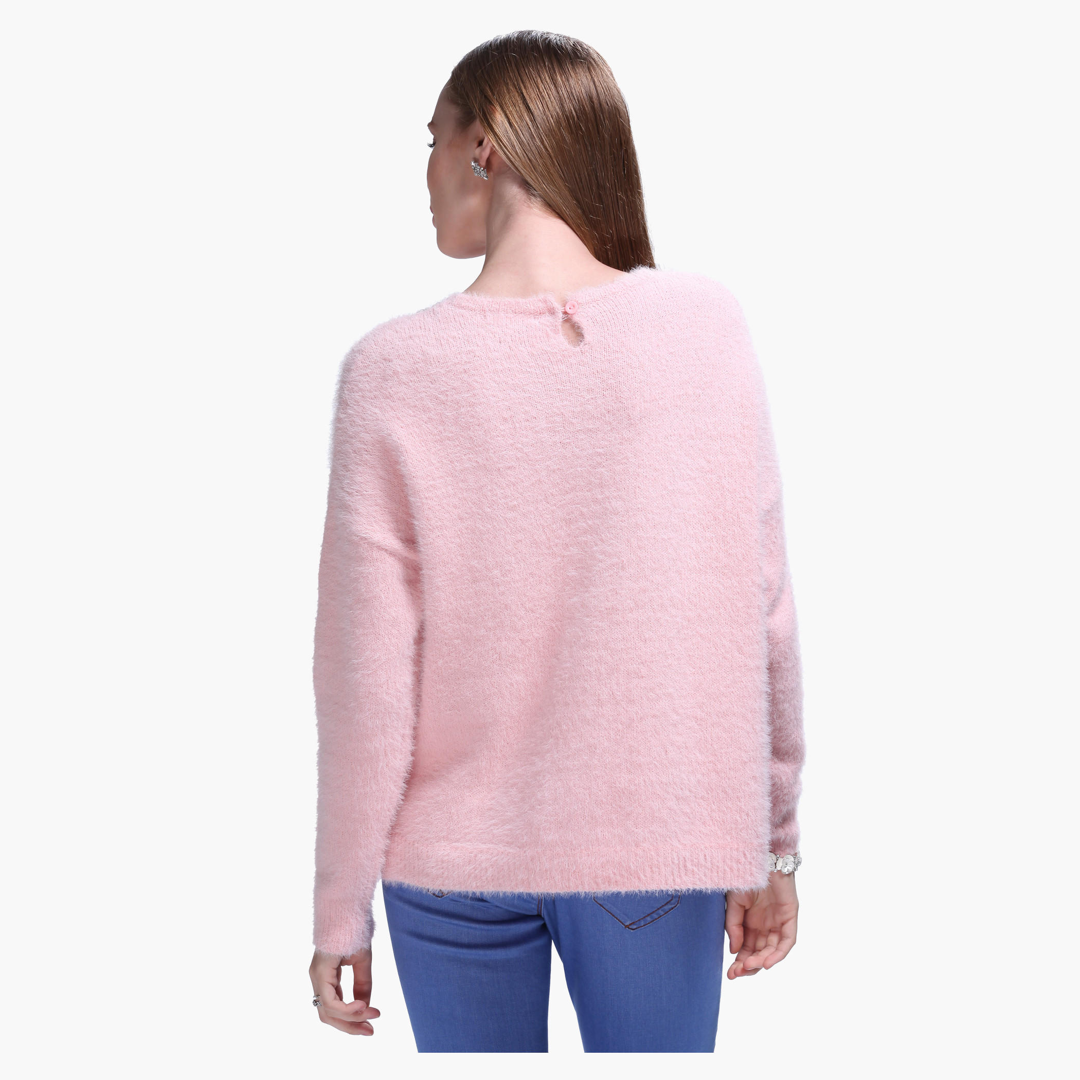 Embellished Sweater with Long Sleeves-women-clothing-cardigansandjumpers-jumpers-image-2