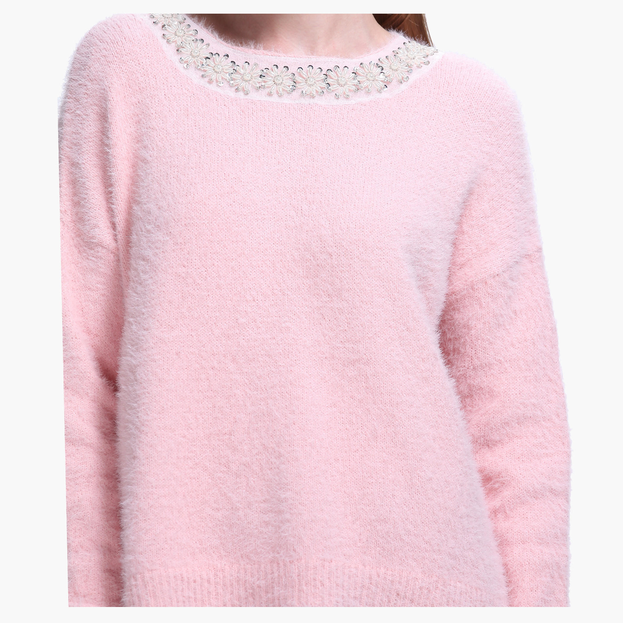Embellished Sweater with Long Sleeves-women-clothing-cardigansandjumpers-jumpers-image-4