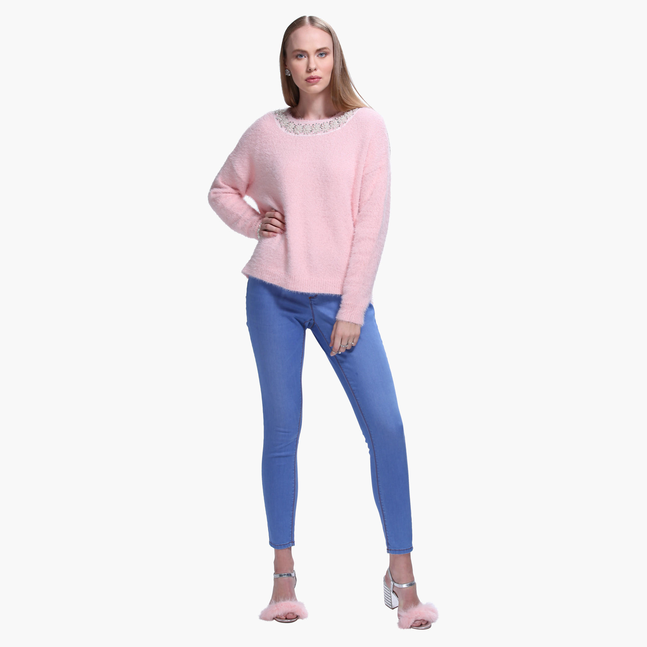 Embellished Sweater with Long Sleeves-women-clothing-cardigansandjumpers-jumpers-image-5