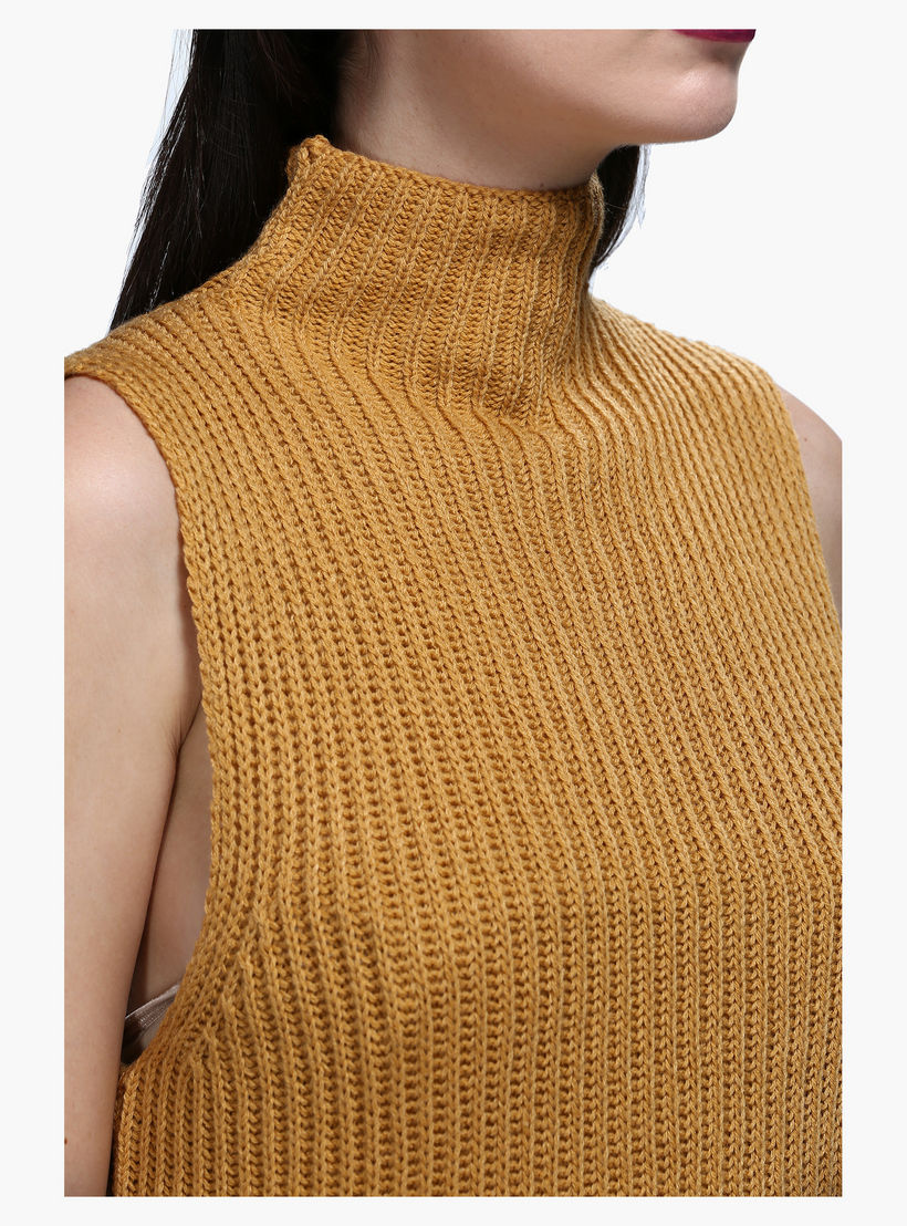 Ribbed Sleeveless Sweater with Back Zip-women-clothing-cardigansandjumpers-jumpers-image-2