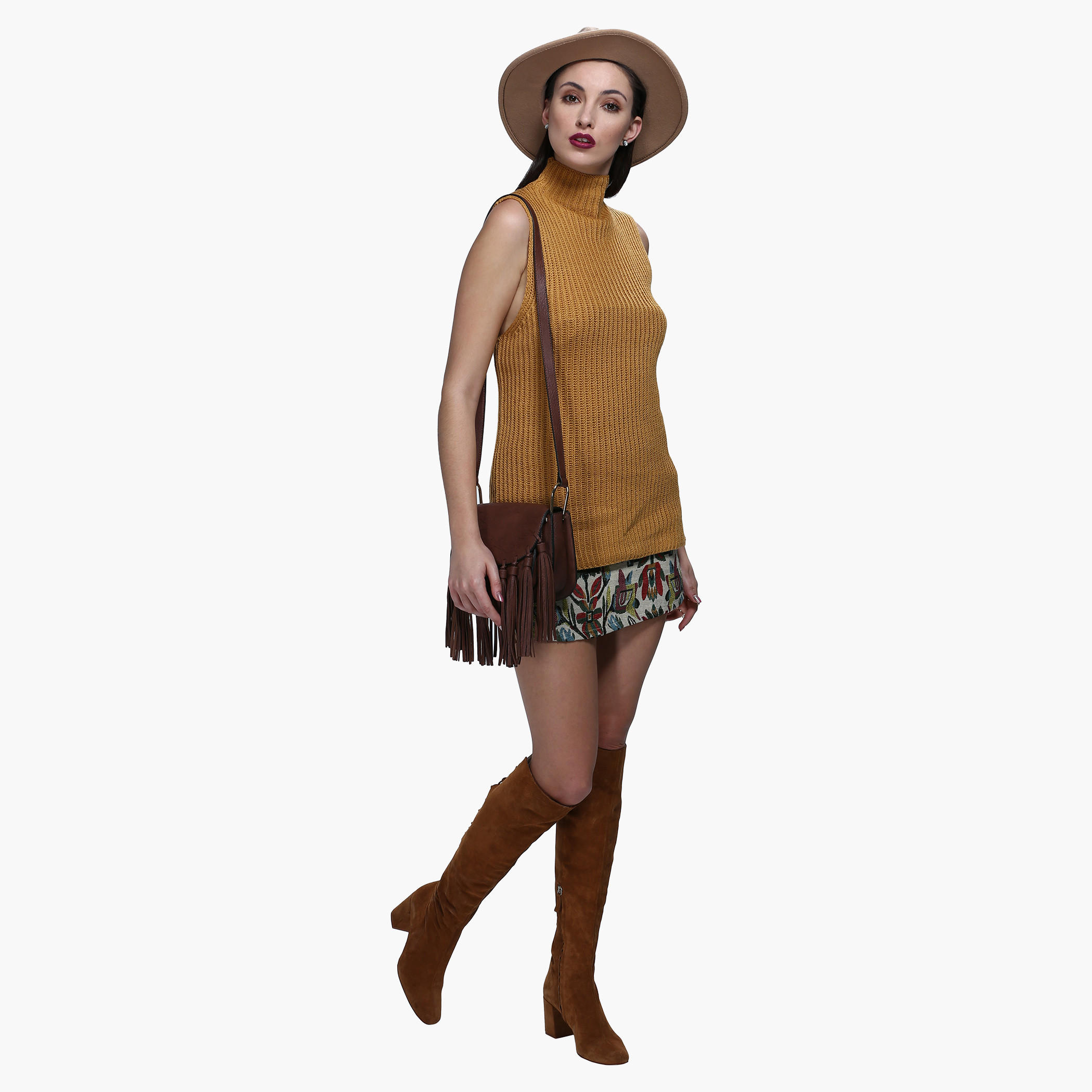 Ribbed Sleeveless Sweater with Back Zip-women-clothing-cardigansandjumpers-jumpers-image-1