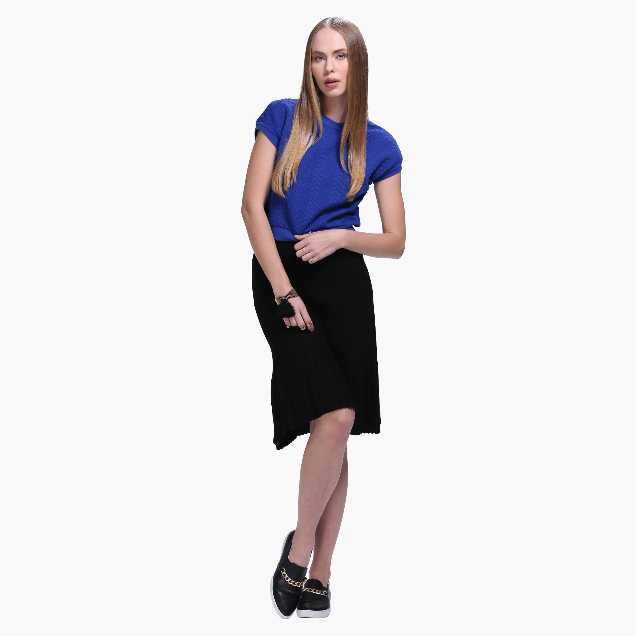 Knitted Sleeveless Shell Top-women-clothing-shirtsandblouses-blouses-image-1