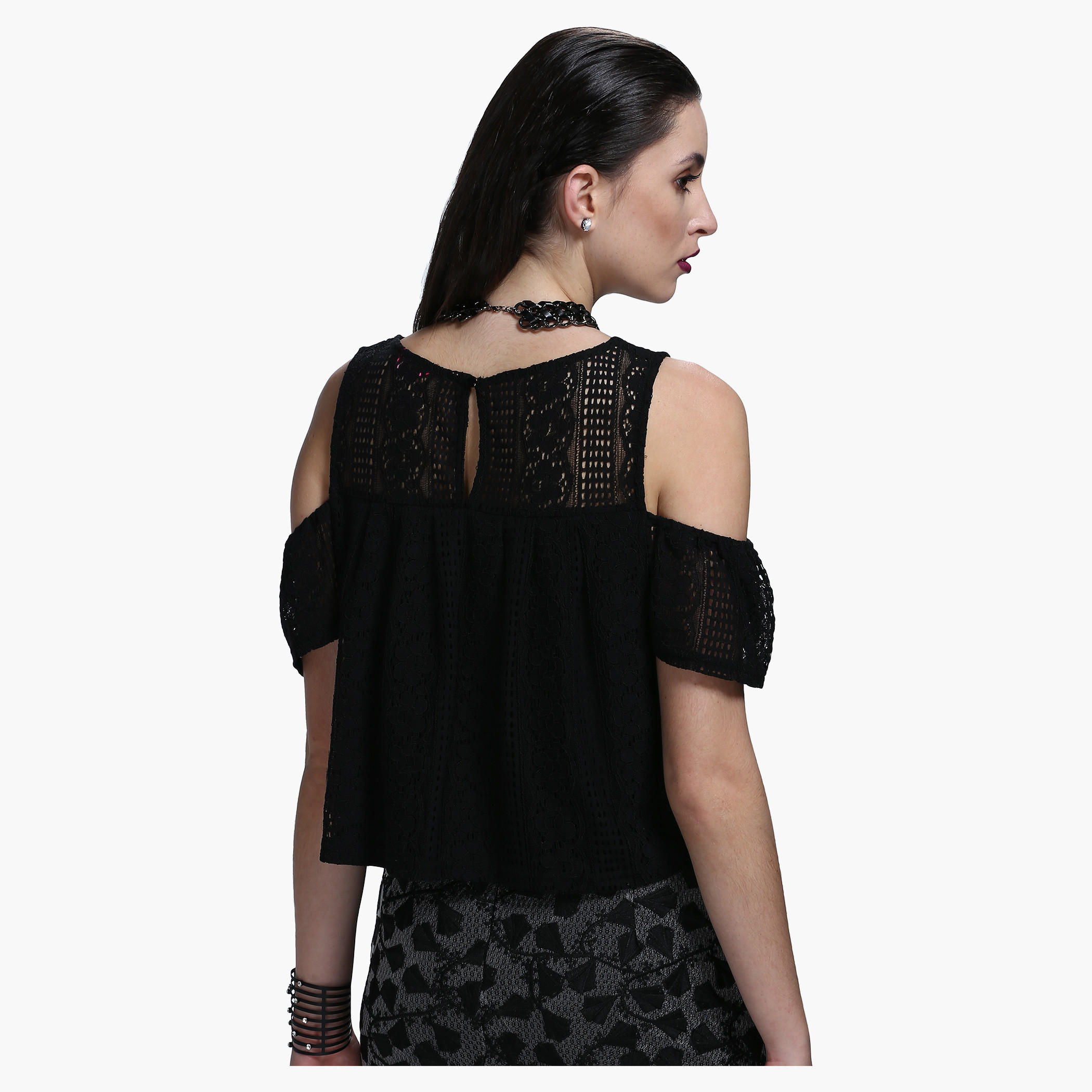 Cold Shoulder Lace Top-women-clothing-shirtsandblouses-blouses-image-2