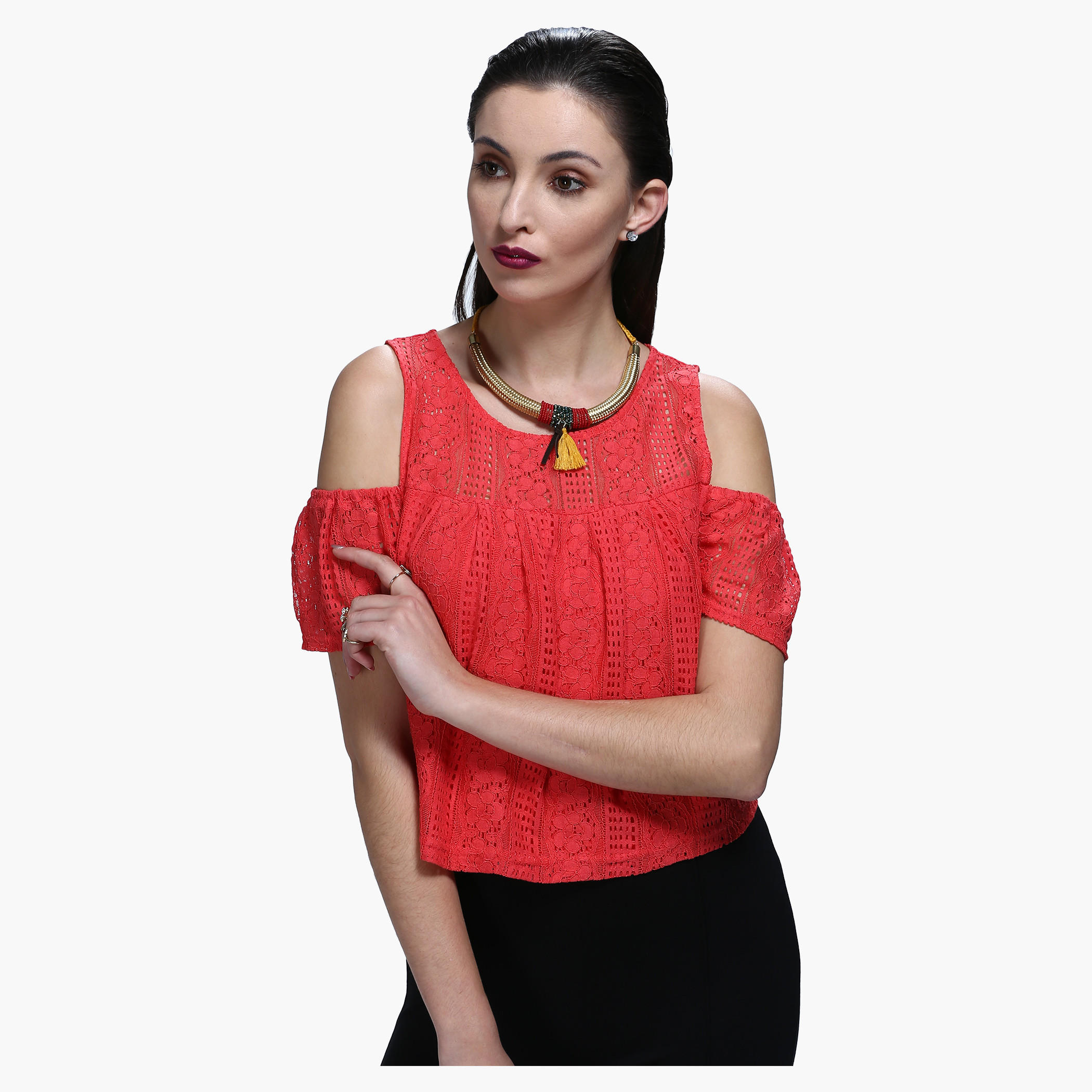 Cold Shoulder Lace Top-women-clothing-shirtsandblouses-blouses-image-6