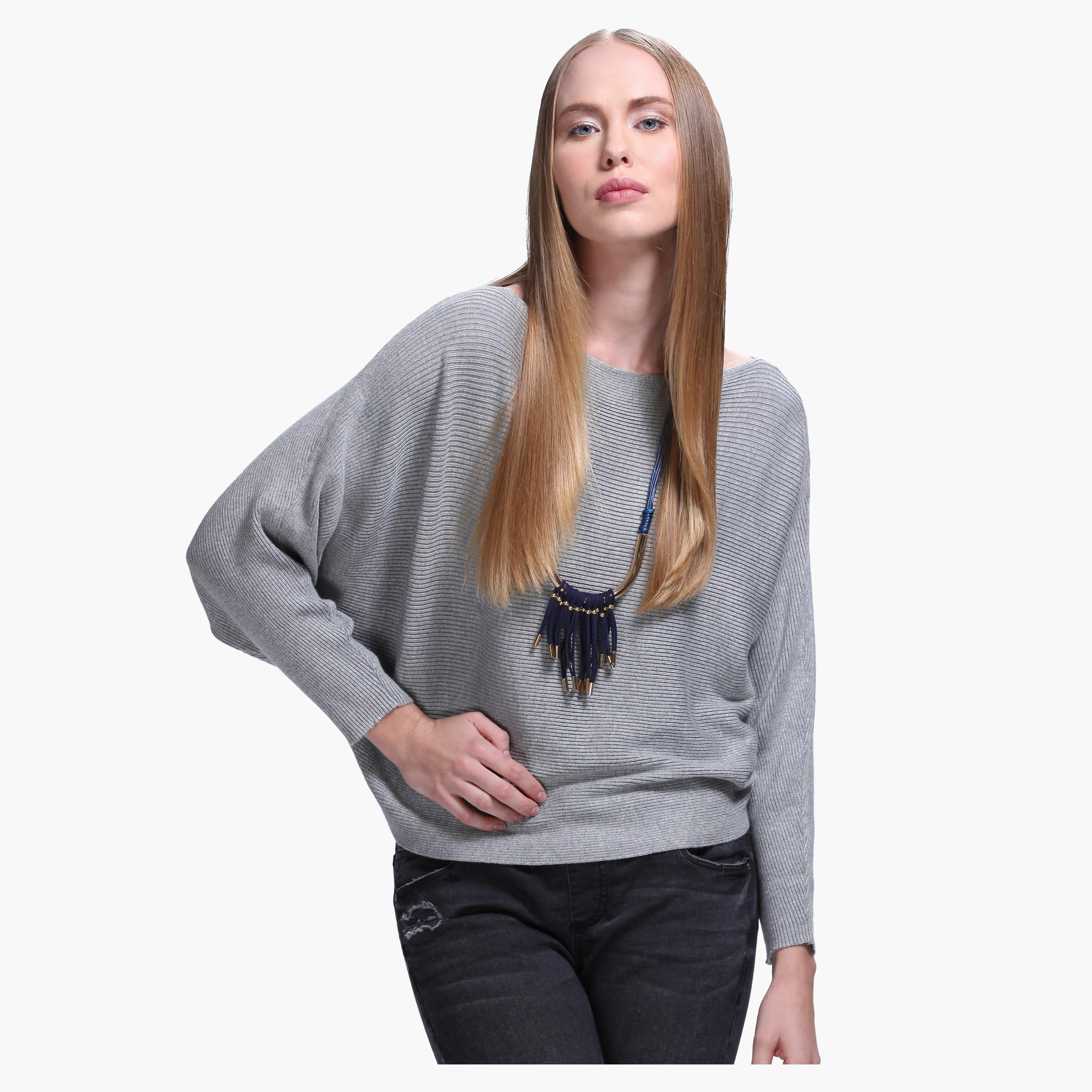 Ribbed Long Sleeves Top-women-clothing-shirtsandblouses-blouses-image-1