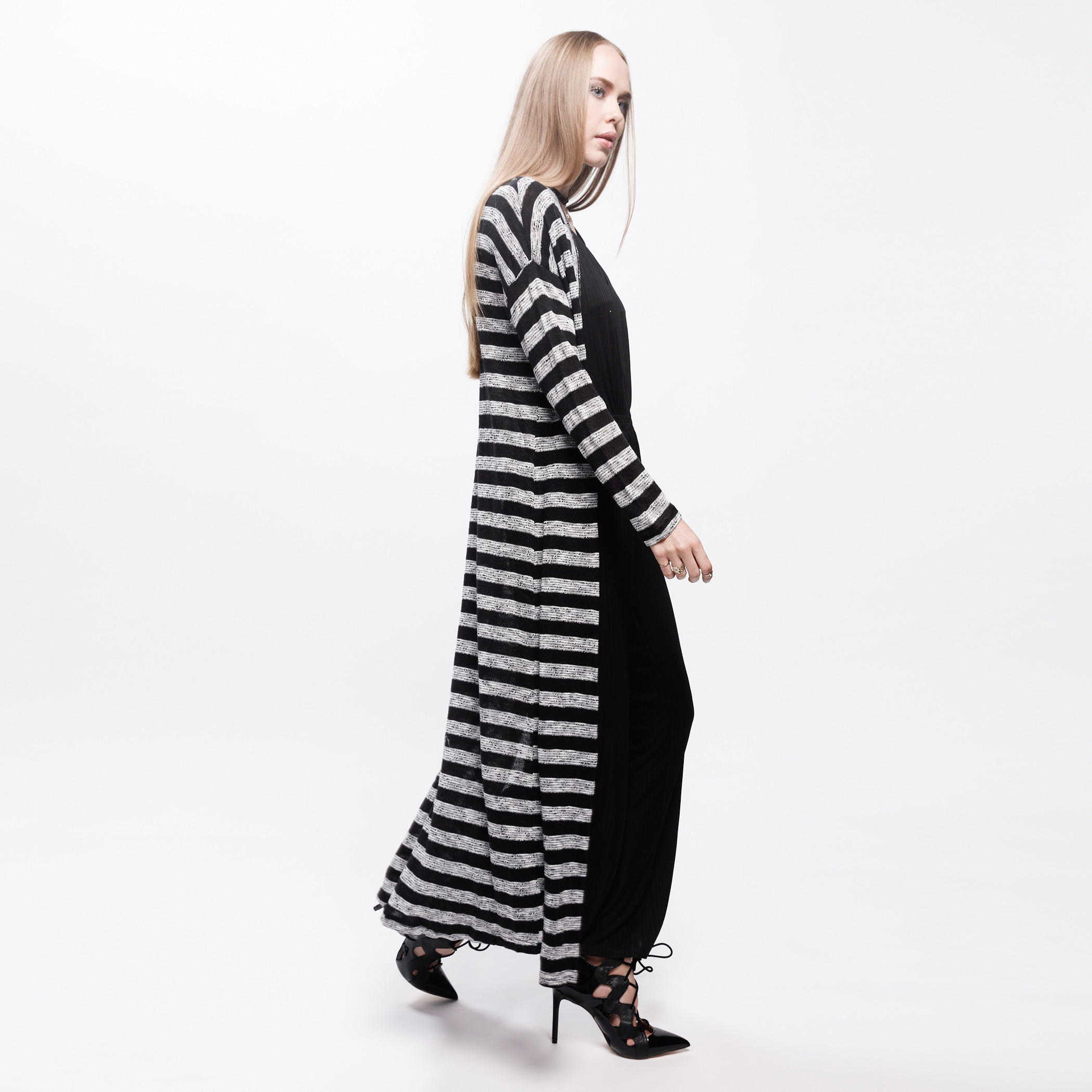 Striped Cardigan with Long Sleeves and Open Front-women-winterwear-cardigansandjumpers-cardigans-image-3