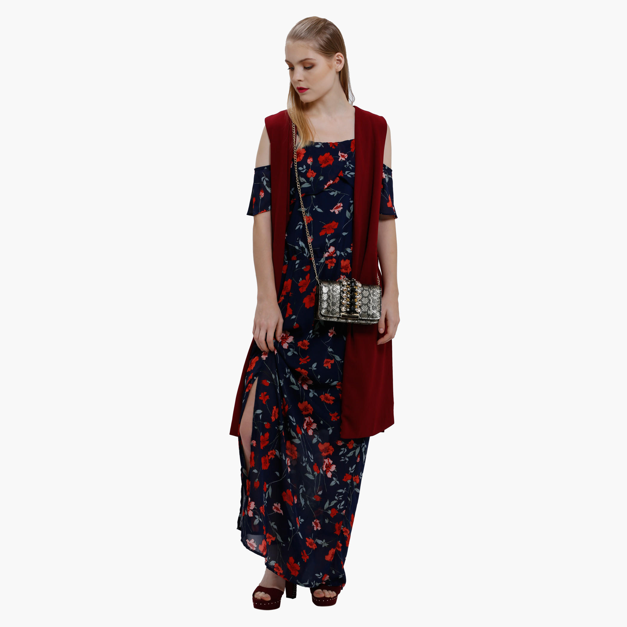 Printed Maxi Dress with Spaghetti Straps-women-clothing-dresses-image-5