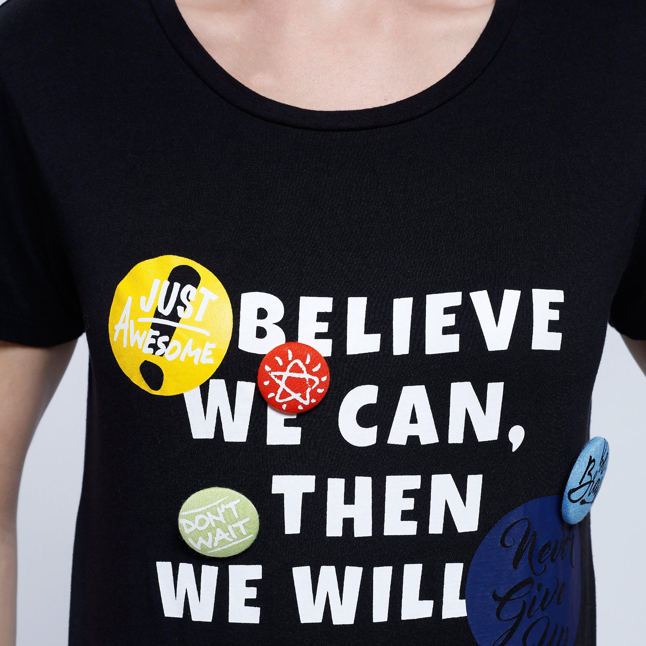 2Xtremz Printed T-Shirt with Round Neck and Short Sleeves-women-clothing-tshirts-image-4
