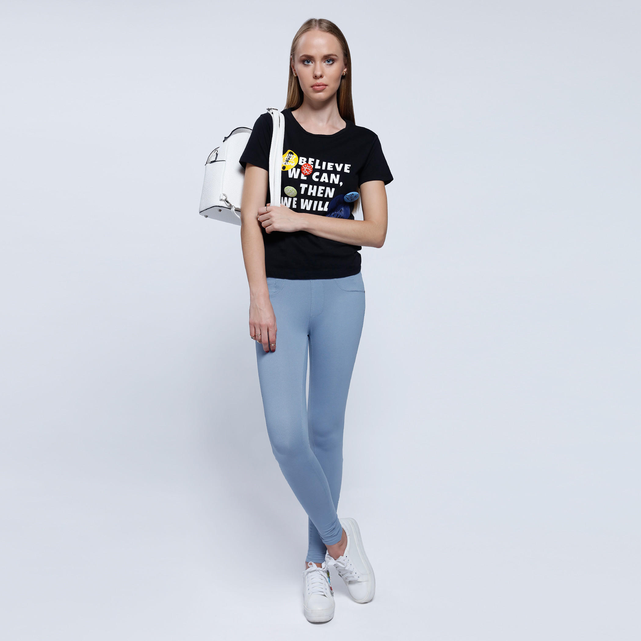 2Xtremz Printed T-Shirt with Round Neck and Short Sleeves-women-clothing-tshirts-image-5