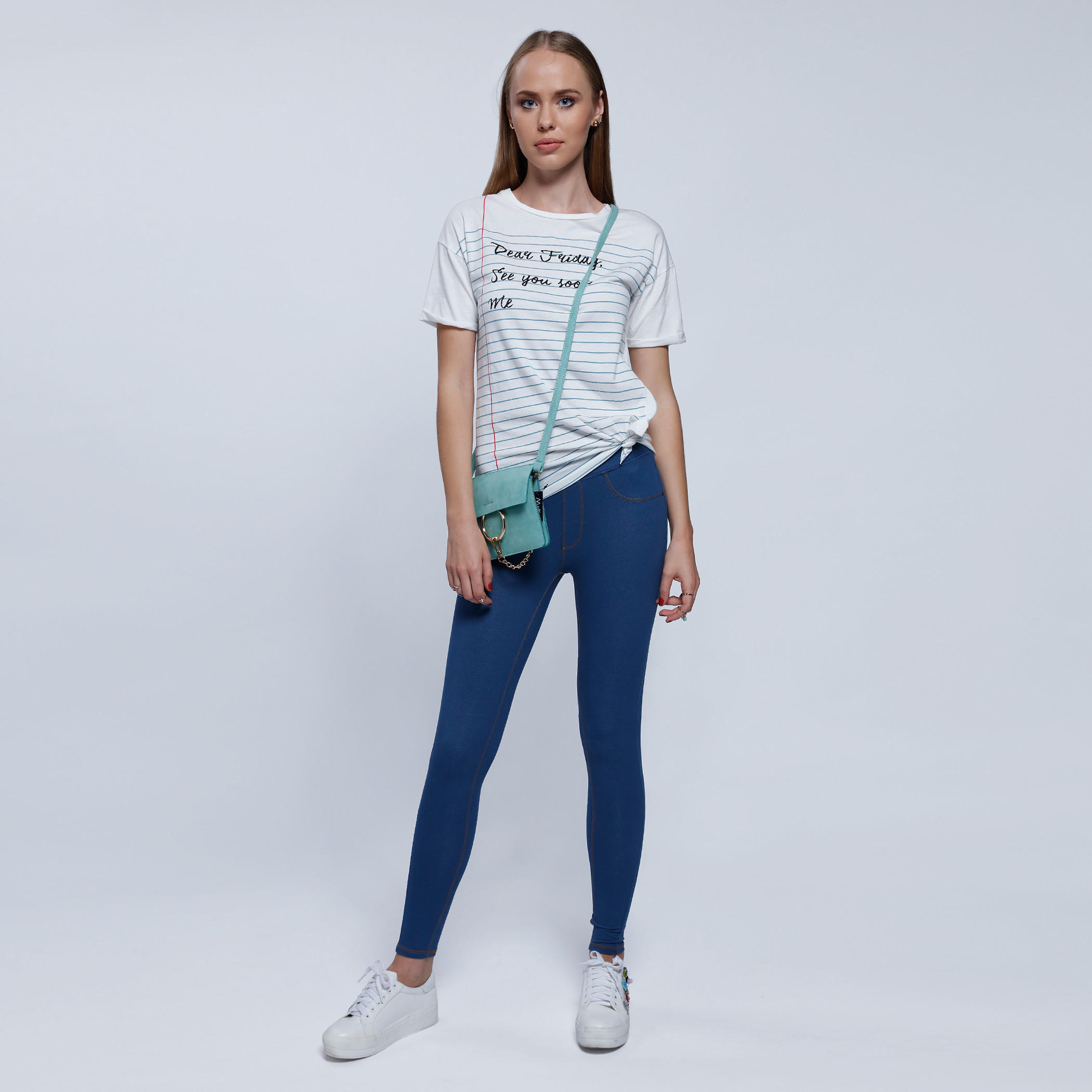 2Xtremz Printed T-Shirt with Round Neck and Short Sleeves-women-clothing-tshirts-image-5