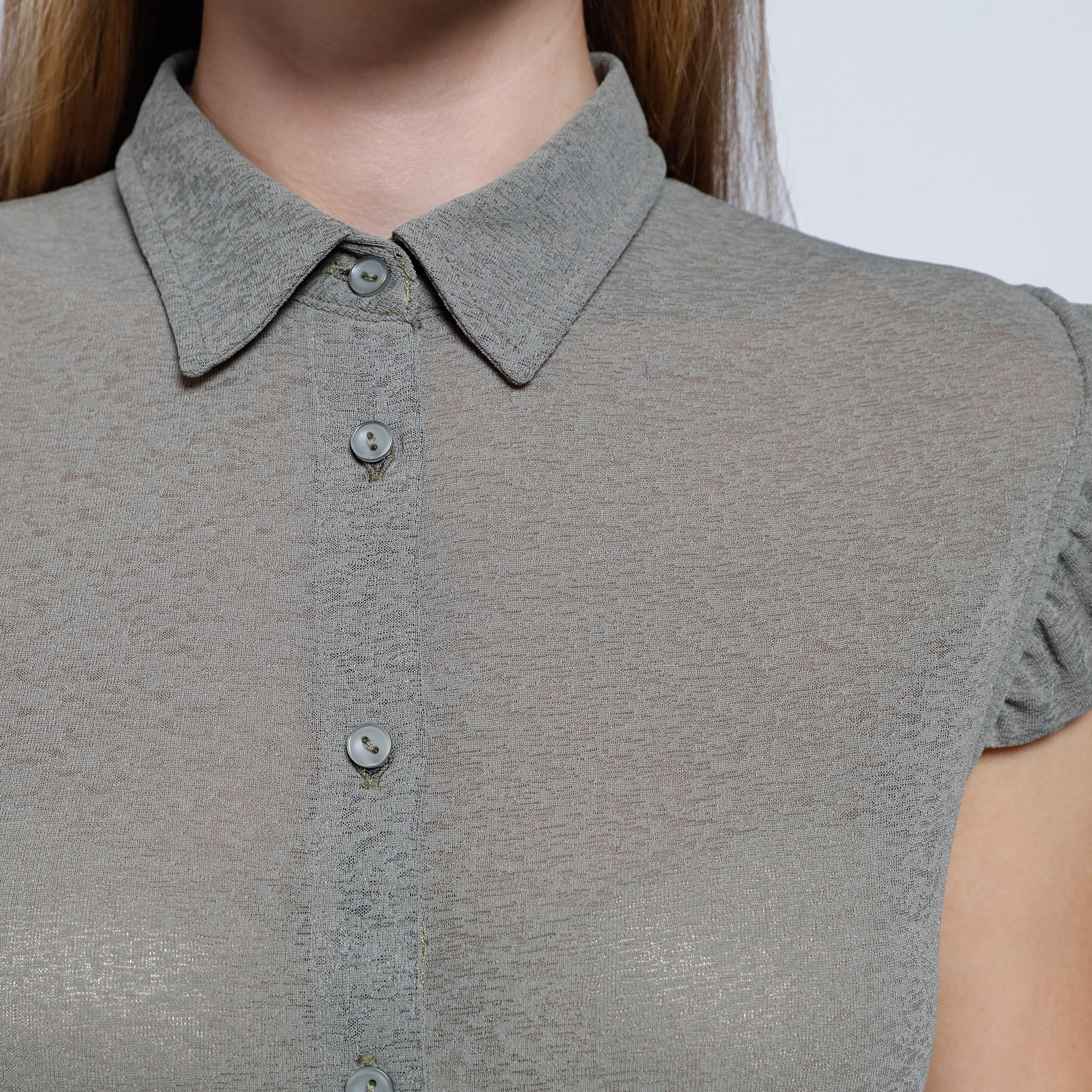 2Xtremz Maxi Shirt Dress with Spread Collar and Button Placket-women-clothing-dresses-image-4