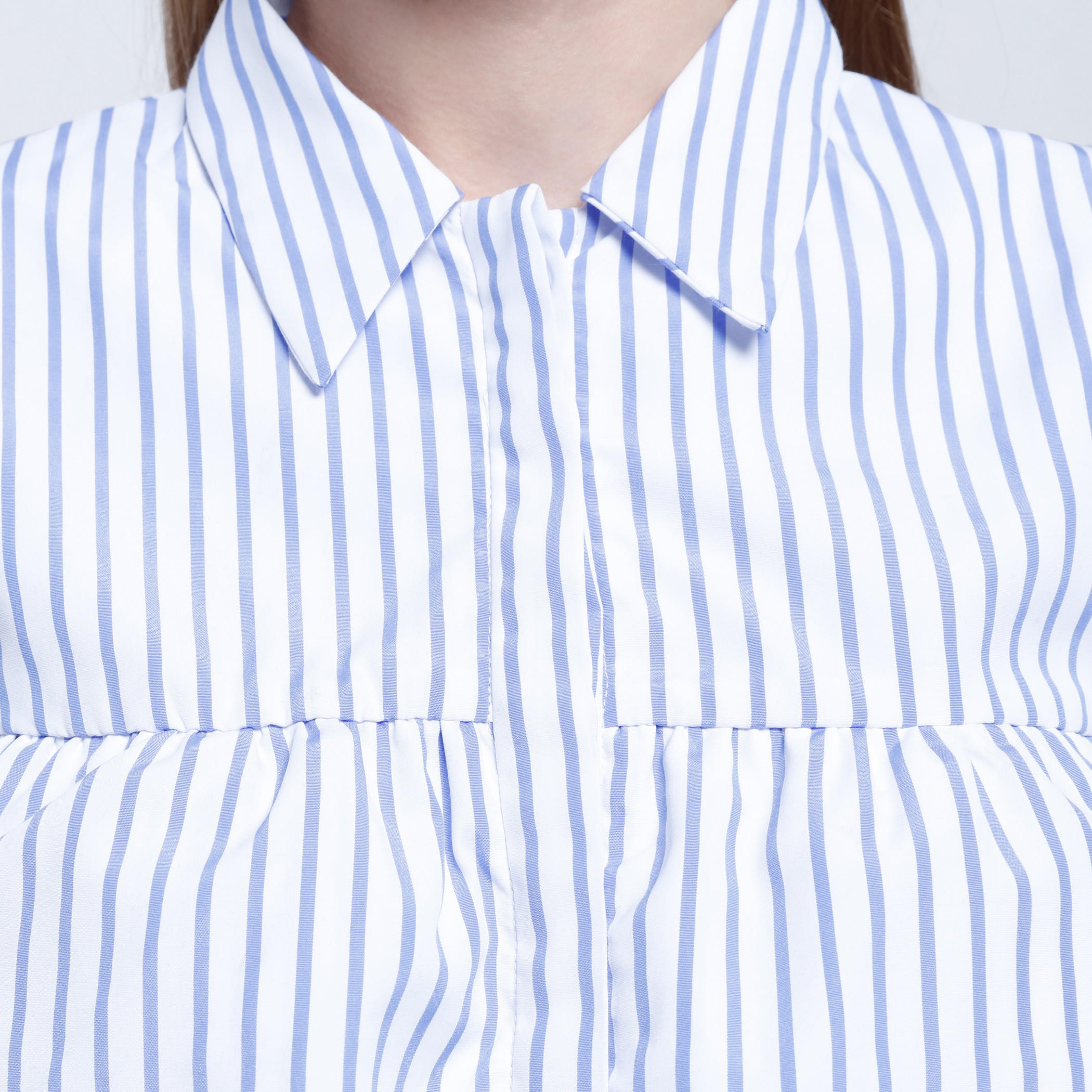 2Xtremz Striped Cold Shoulder Shirt with Ruffle Pattern-women-clothing-shirtsandblouses-blouses-image-2