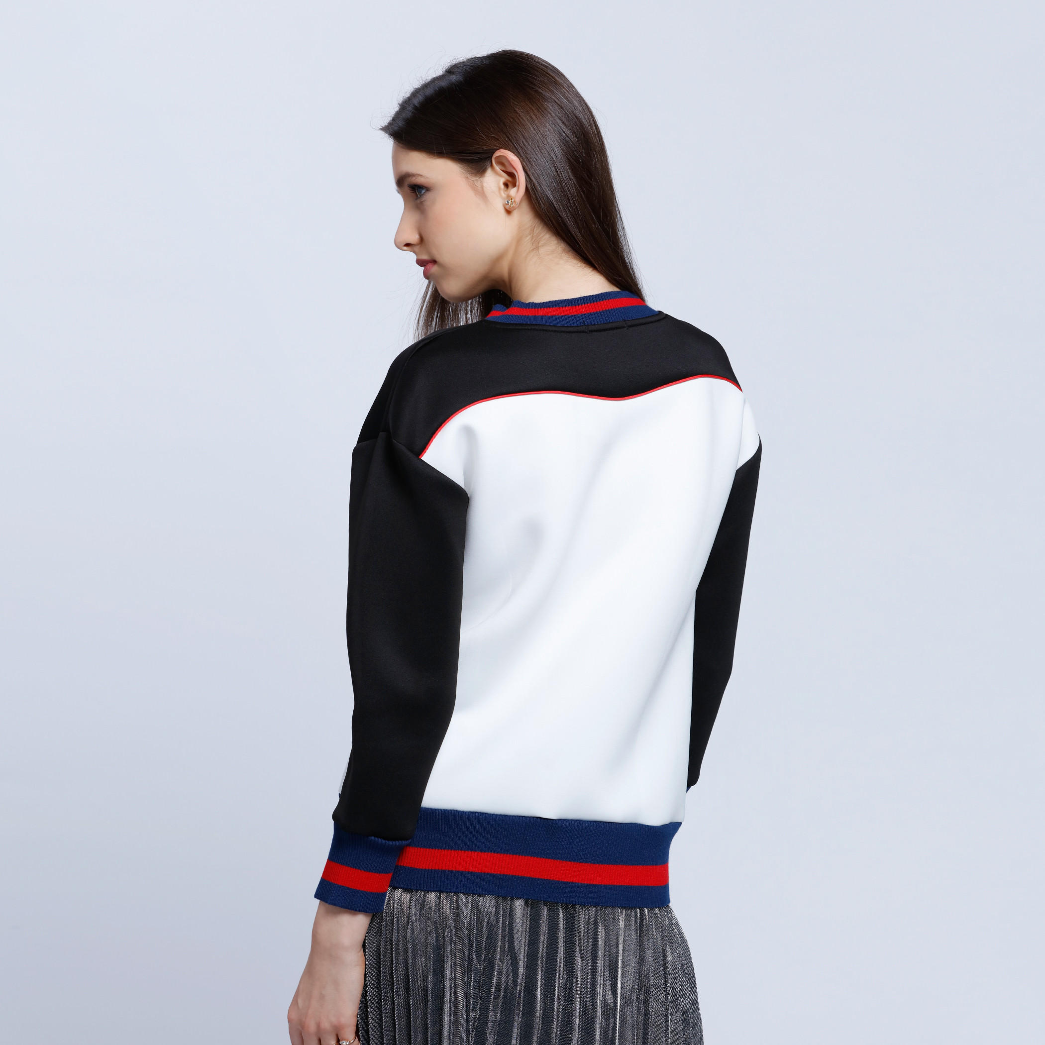 Sweatshirt with Butterfly Embroidery Patch and Studs-women-winterwear-hoodiesandsweatshirts-sweatshirts-image-2