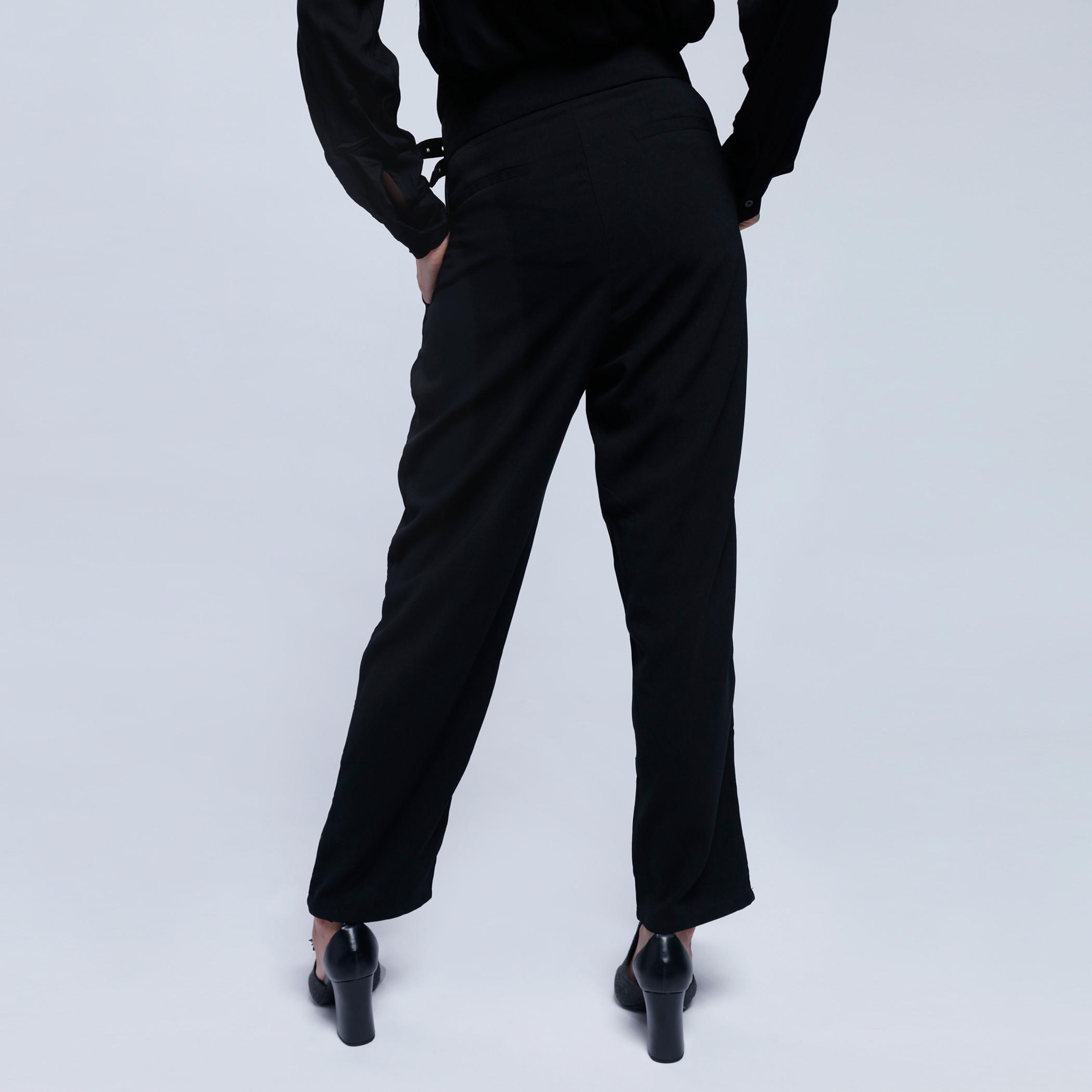 2Xtremz Wrap Trousers With Double Buckle Detail-women-clothing-bottoms-trousers-image-4