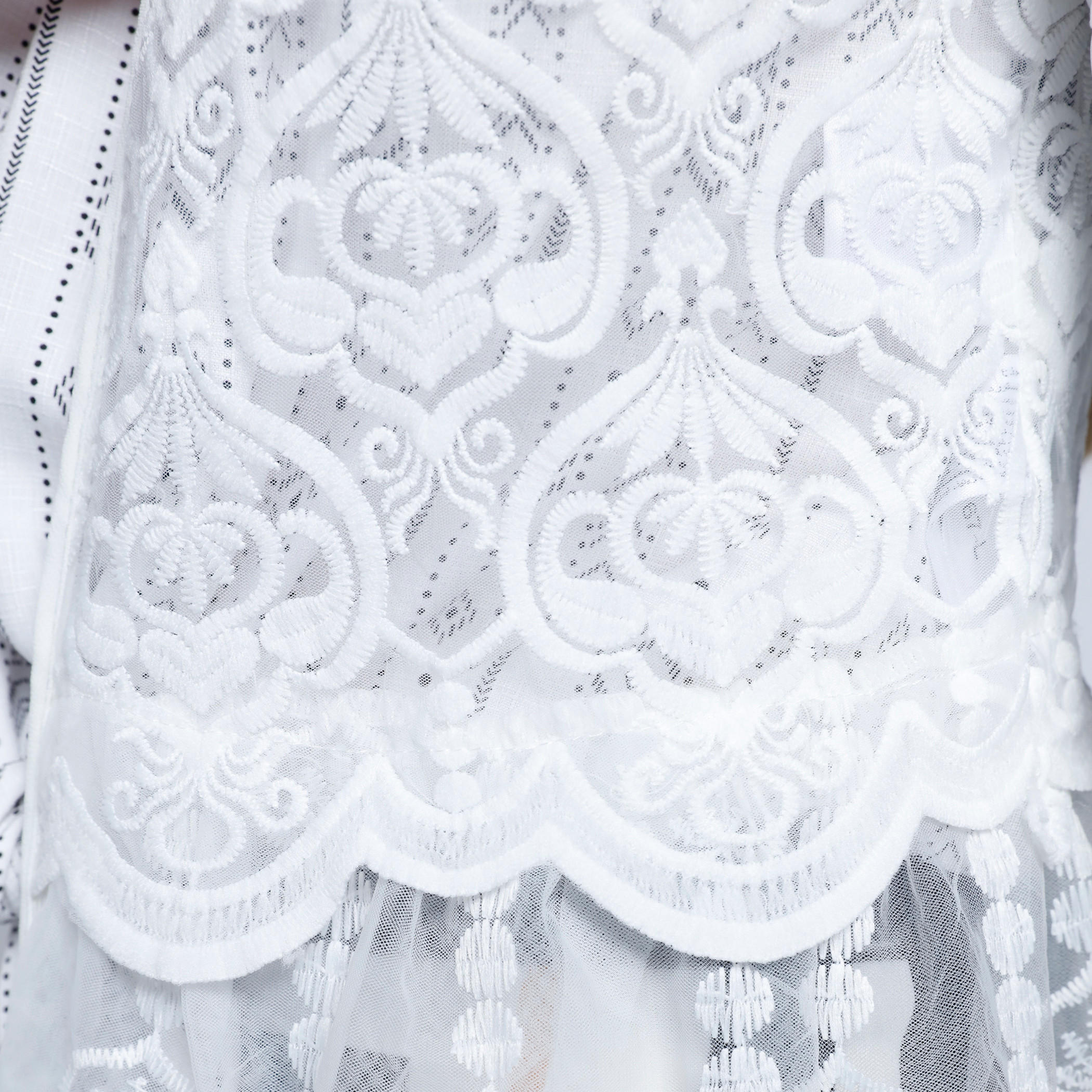 2Xtremz Lace Shrug with Paisley Pattern and 3/4 Sleeves-women-winterwear-cardigansandjumpers-cardigans-image-4