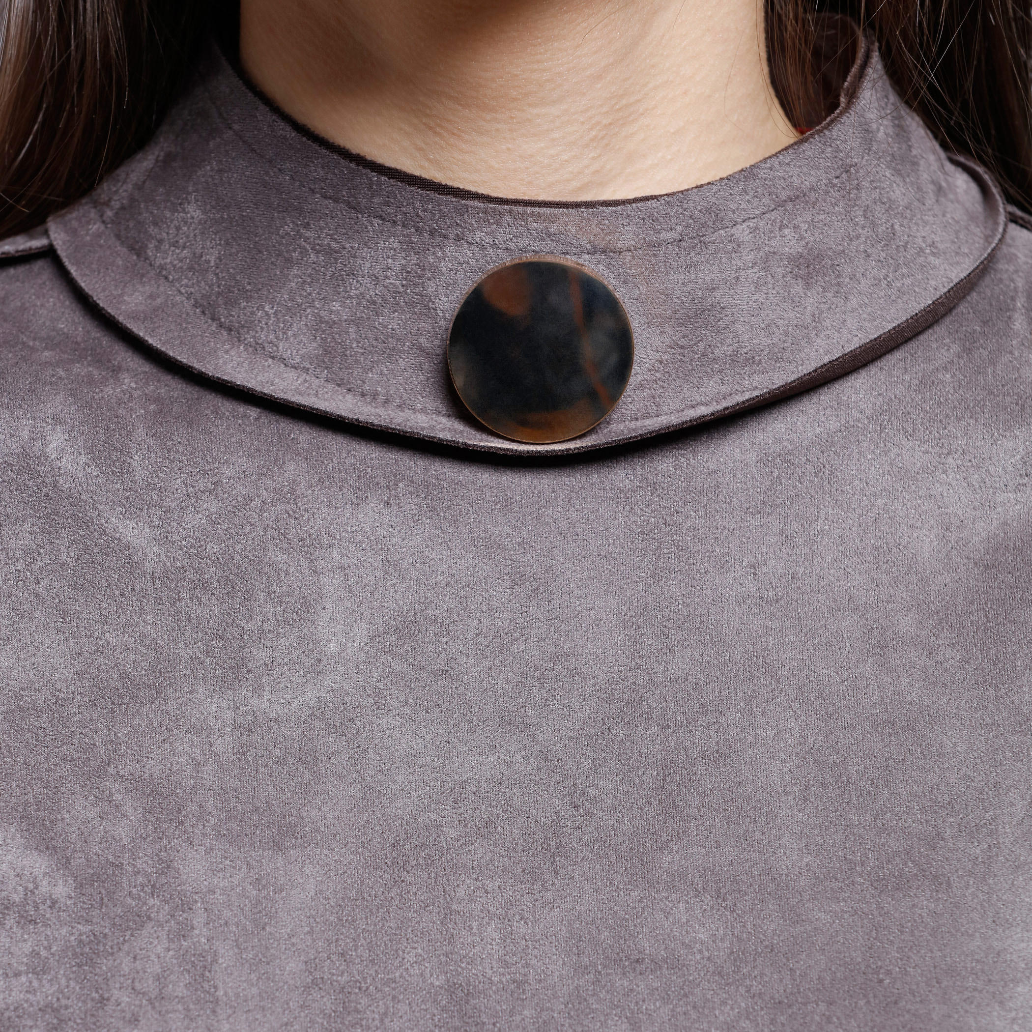 Crop Suede Boxy Top with Button Embellishment-women-clothing-shirtsandblouses-blouses-image-7