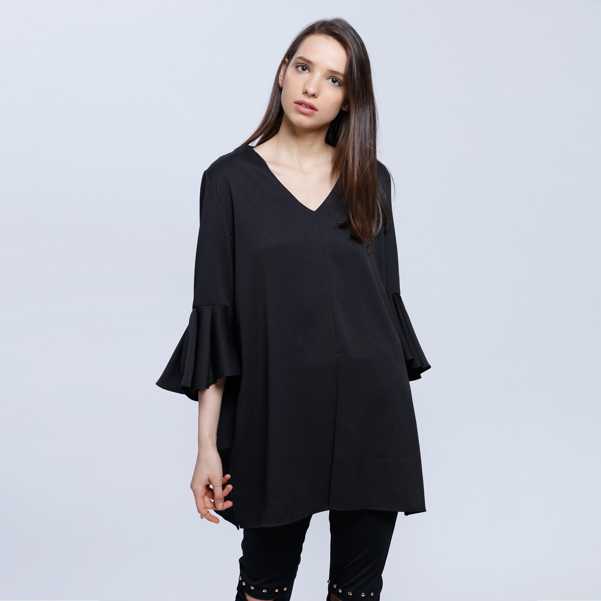 Side Slit Tunic Top-women-clothing-shirtsandblouses-blouses-image-1