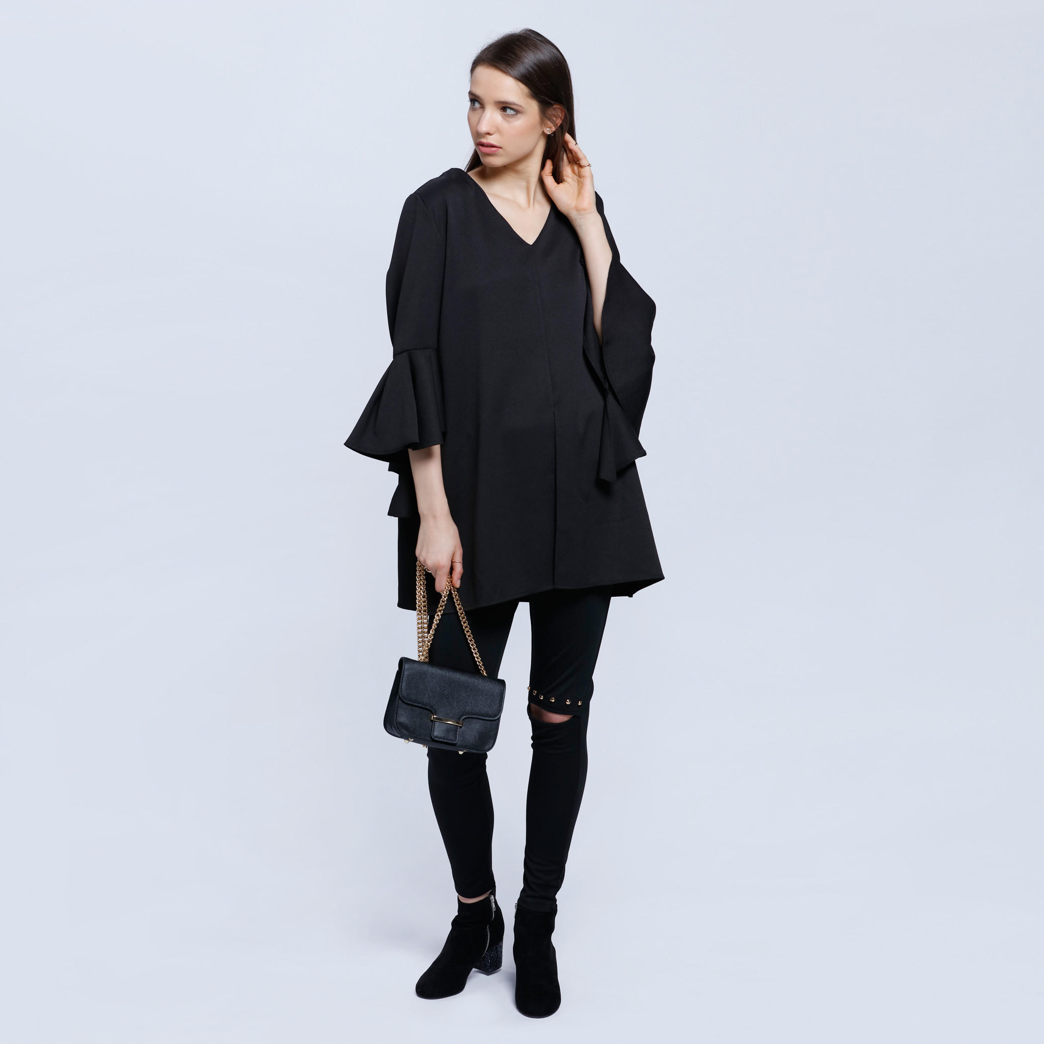 Side Slit Tunic Top-women-clothing-shirtsandblouses-blouses-image-5