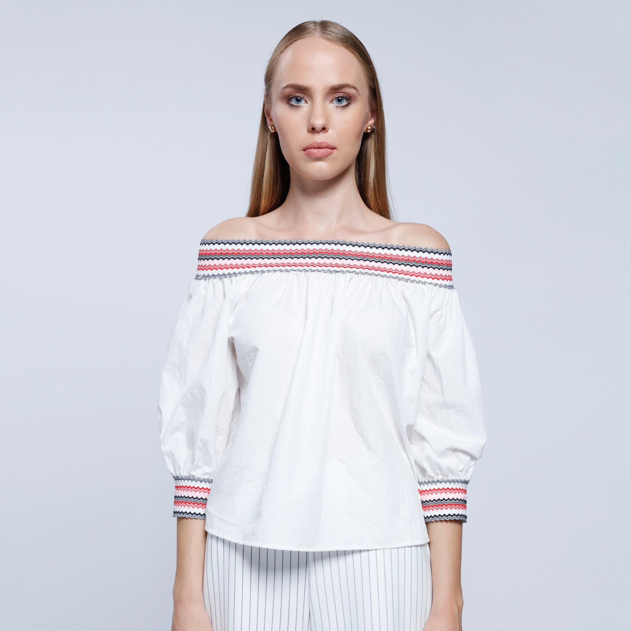 2Xtremz Off Shoulder Top with 3/4 Sleeves-women-clothing-shirtsandblouses-blouses-image-1