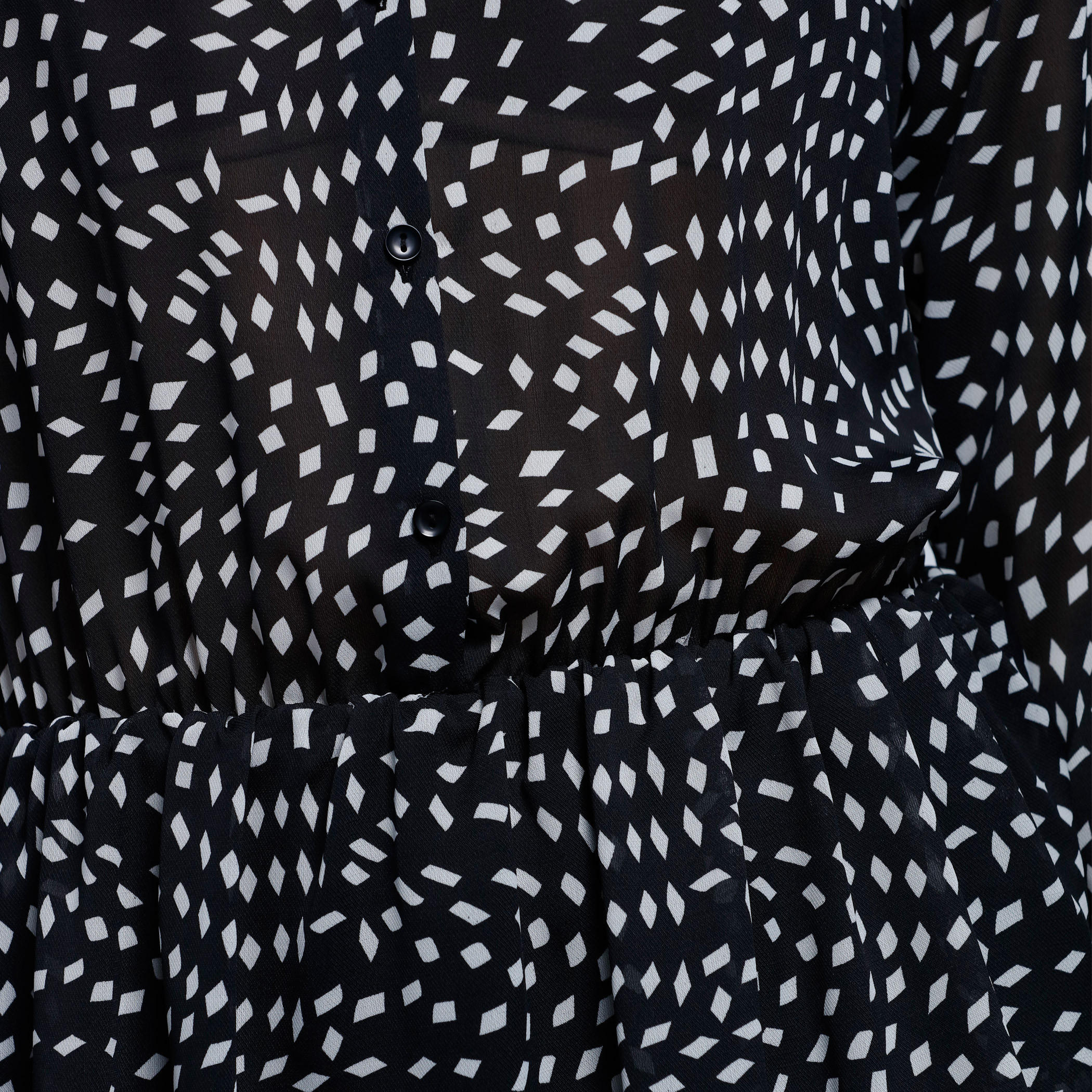 Warp Print Shirt Dress with Tiers-women-clothing-dresses-image-4