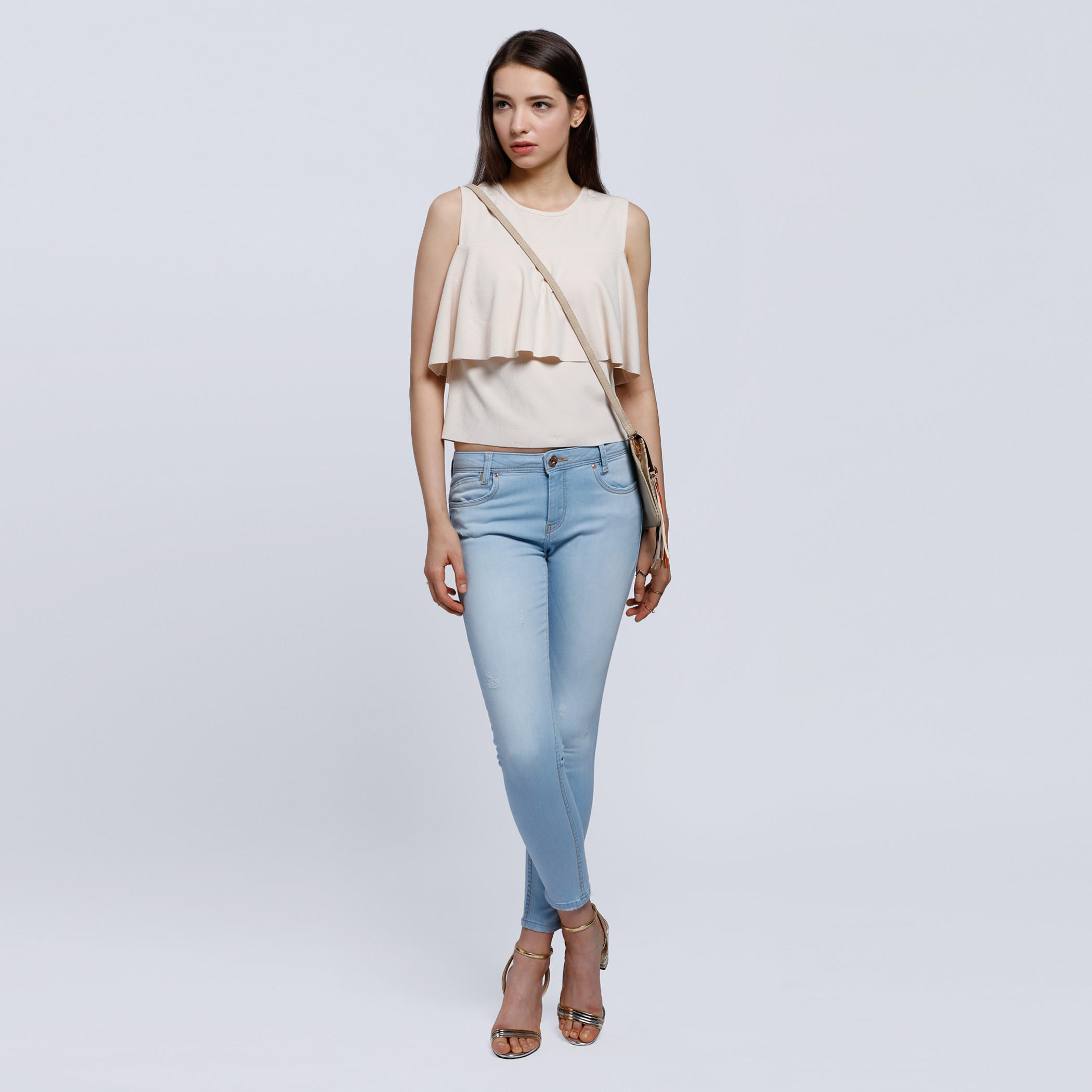 2Xtremz Double Layer Sleeveless Top with Round Neck -women-clothing-shirtsandblouses-blouses-image-5