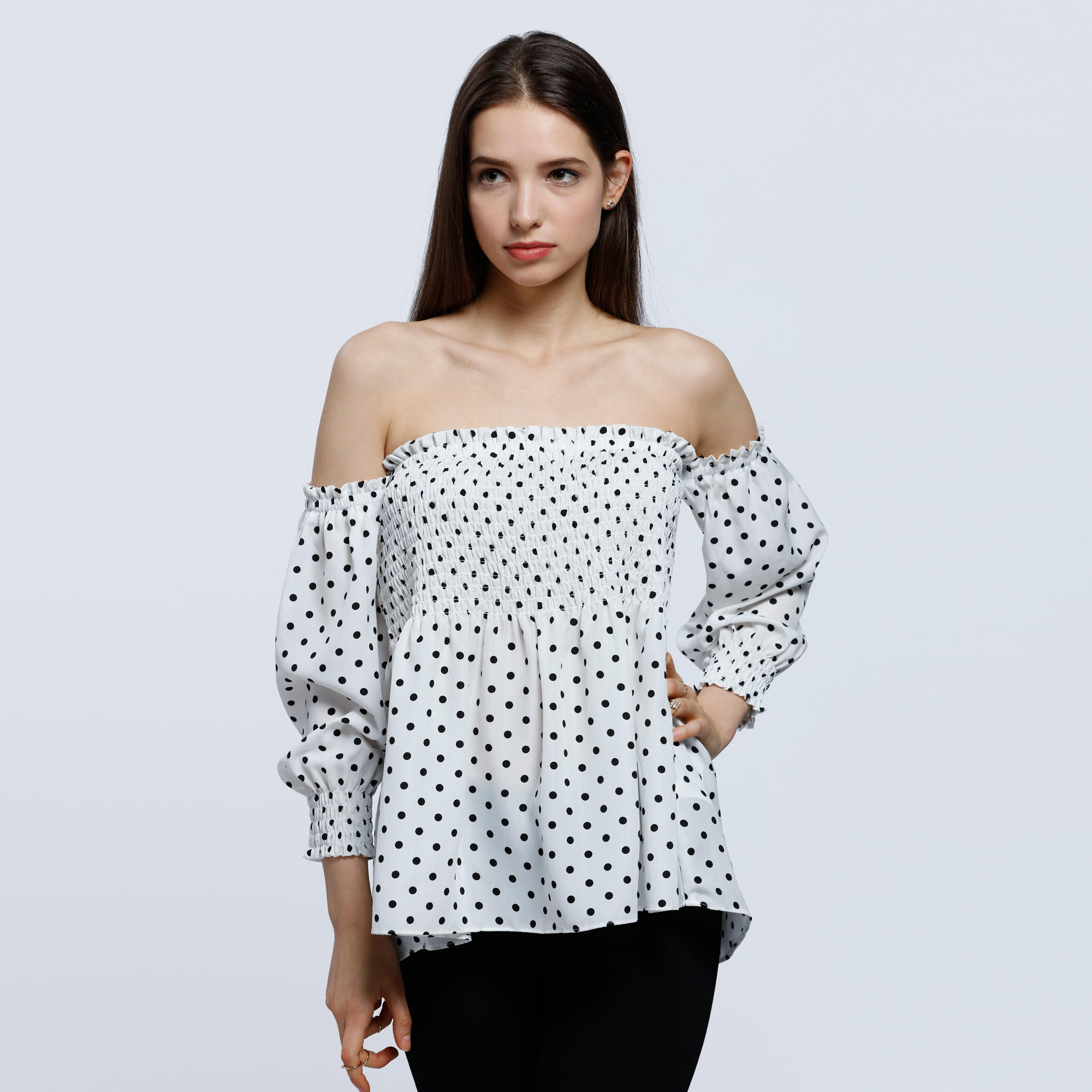 2Xtremz Printed Off Shoulder Top-women-clothing-shirtsandblouses-blouses-image-1
