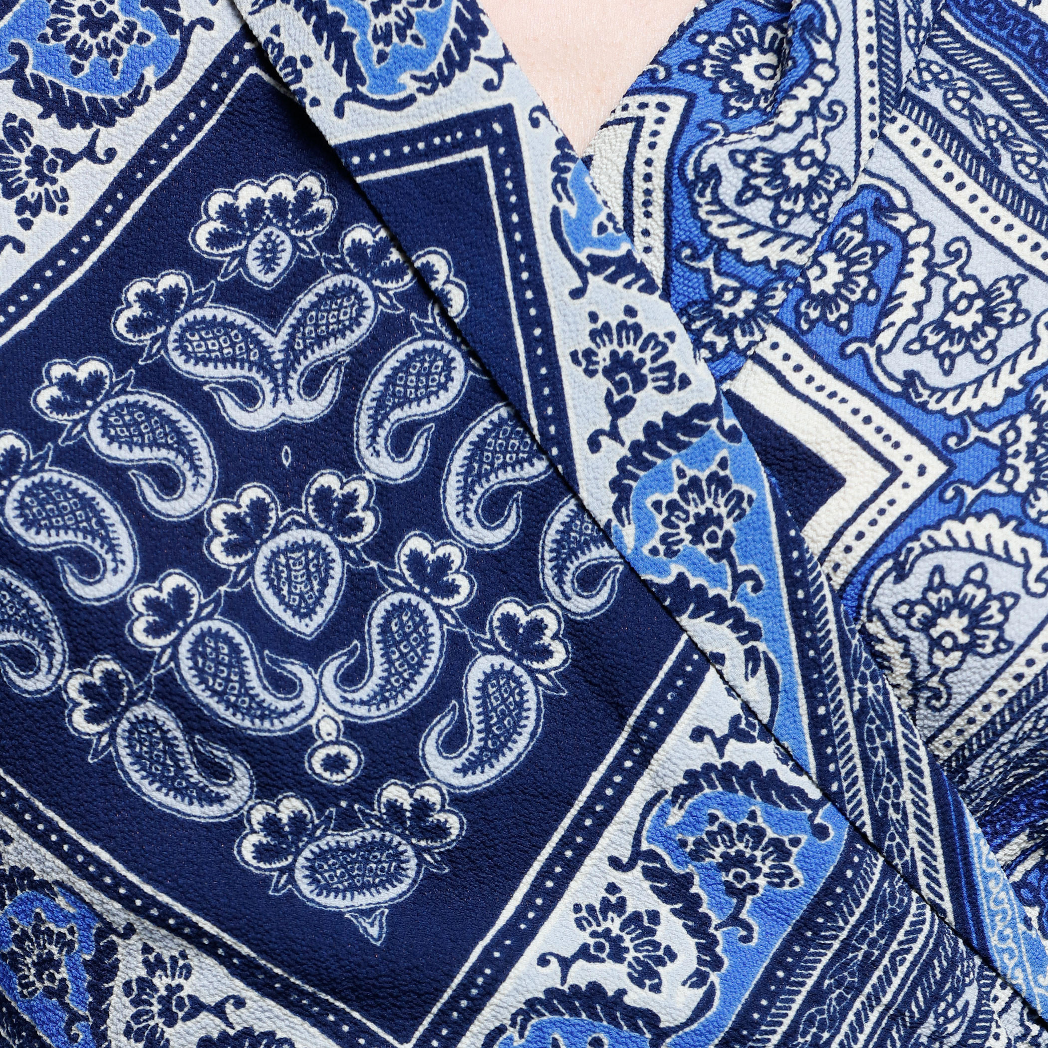 Mozaic Print Wrap Dress-women-clothing-dresses-image-4