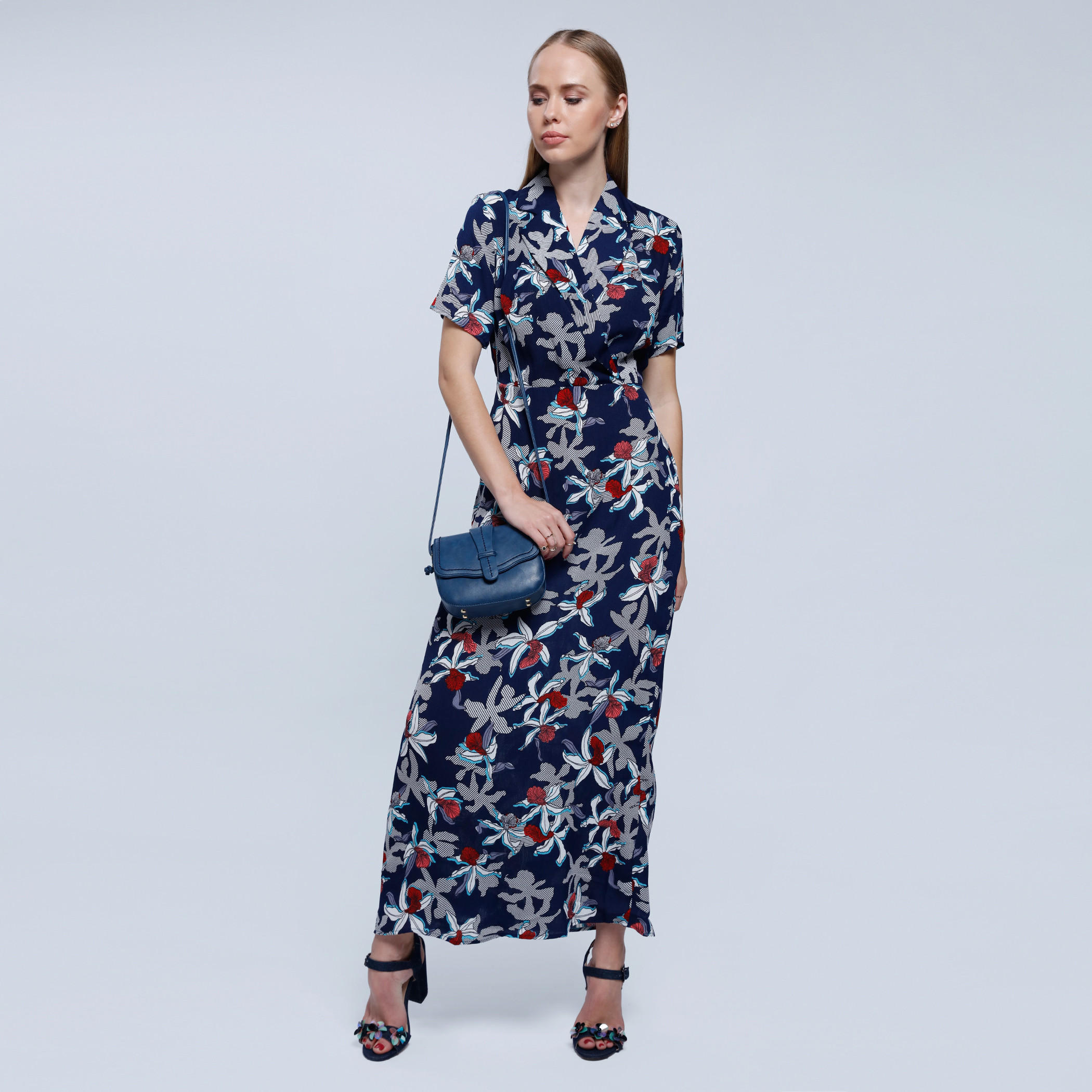 2Xtremz Floral Printed Wrap Dress-women-clothing-dresses-image-1