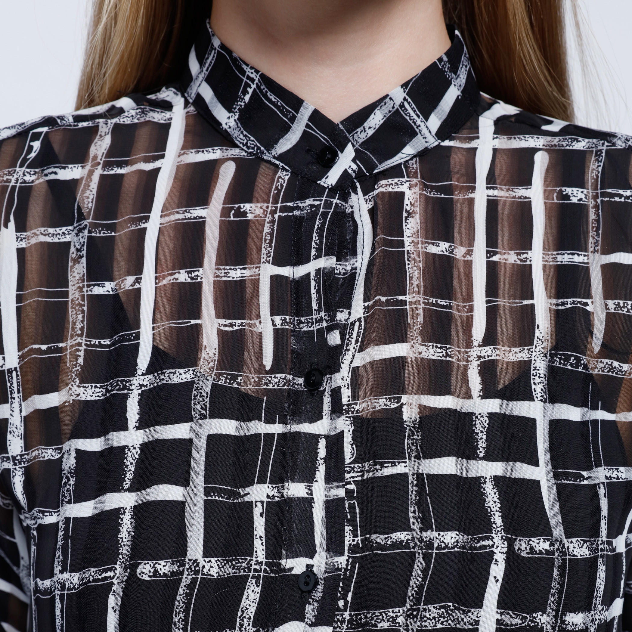 2Xtremz Broken Window Pane Printed Shirt Dress-women-clothing-dresses-image-4