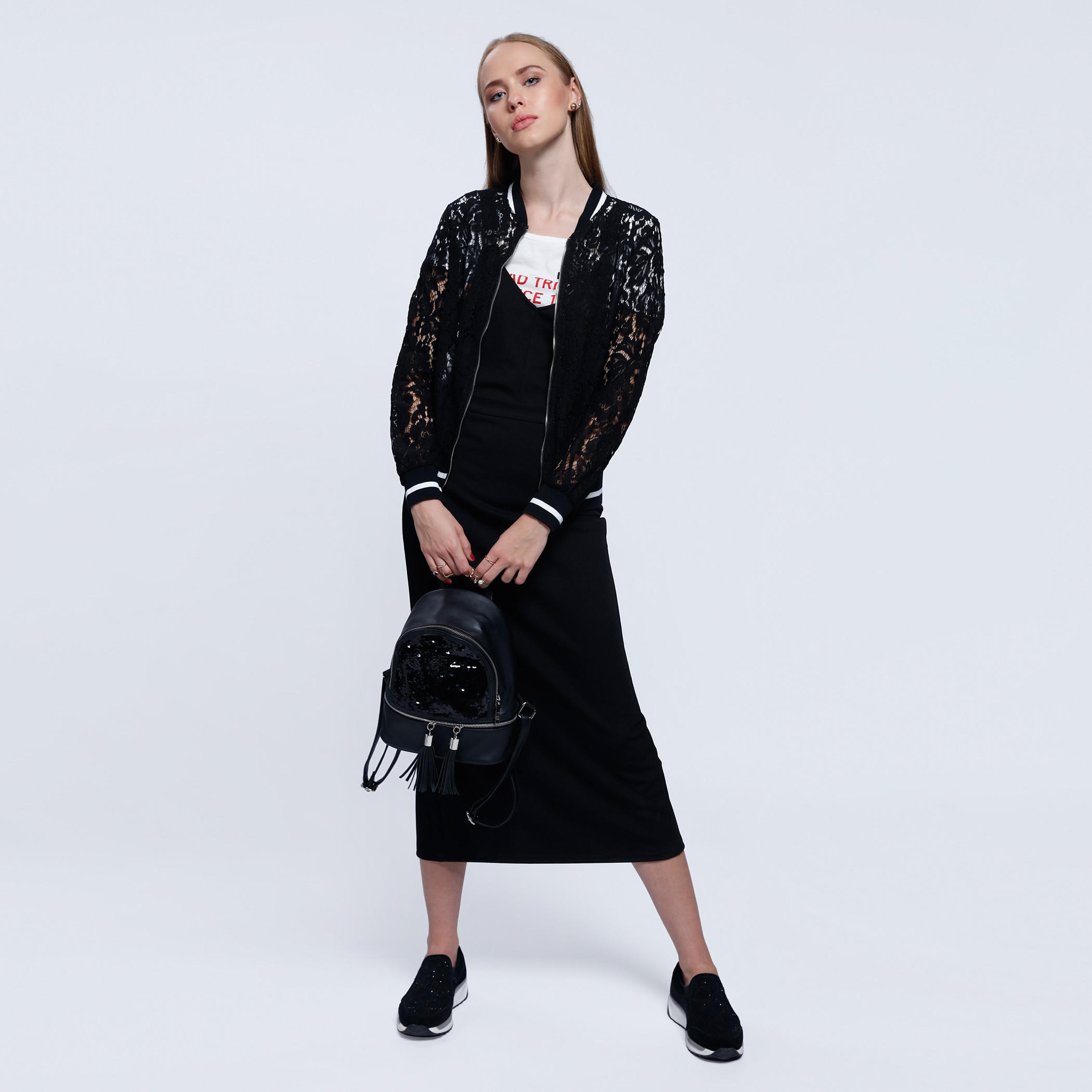 2Xtremz Lace Jacket with Zip Closure-women-winterwear-coatsandjackets-jackets-image-1