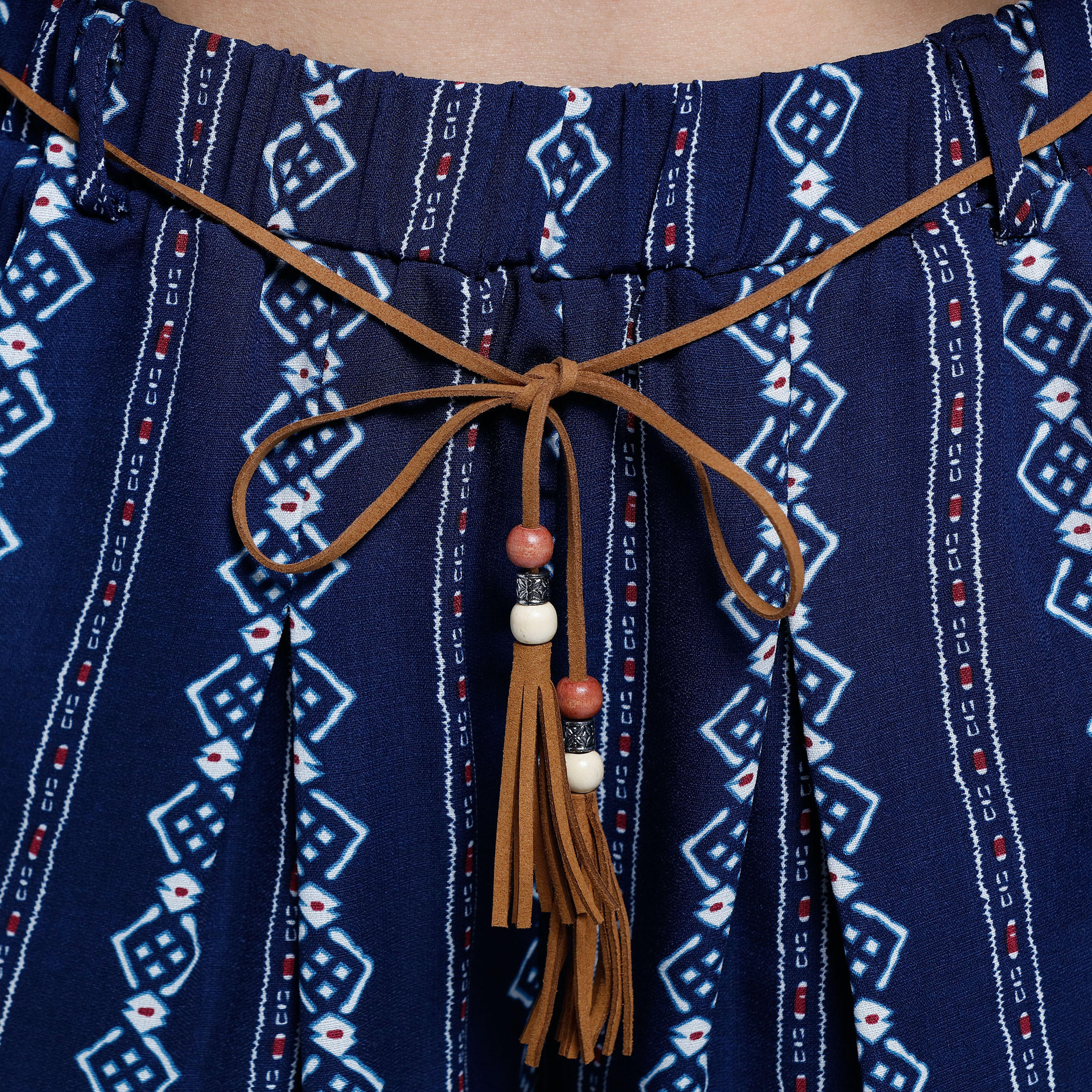 Printed Palazzo Pants with Belt-women-clothing-bottoms-trousers-image-4