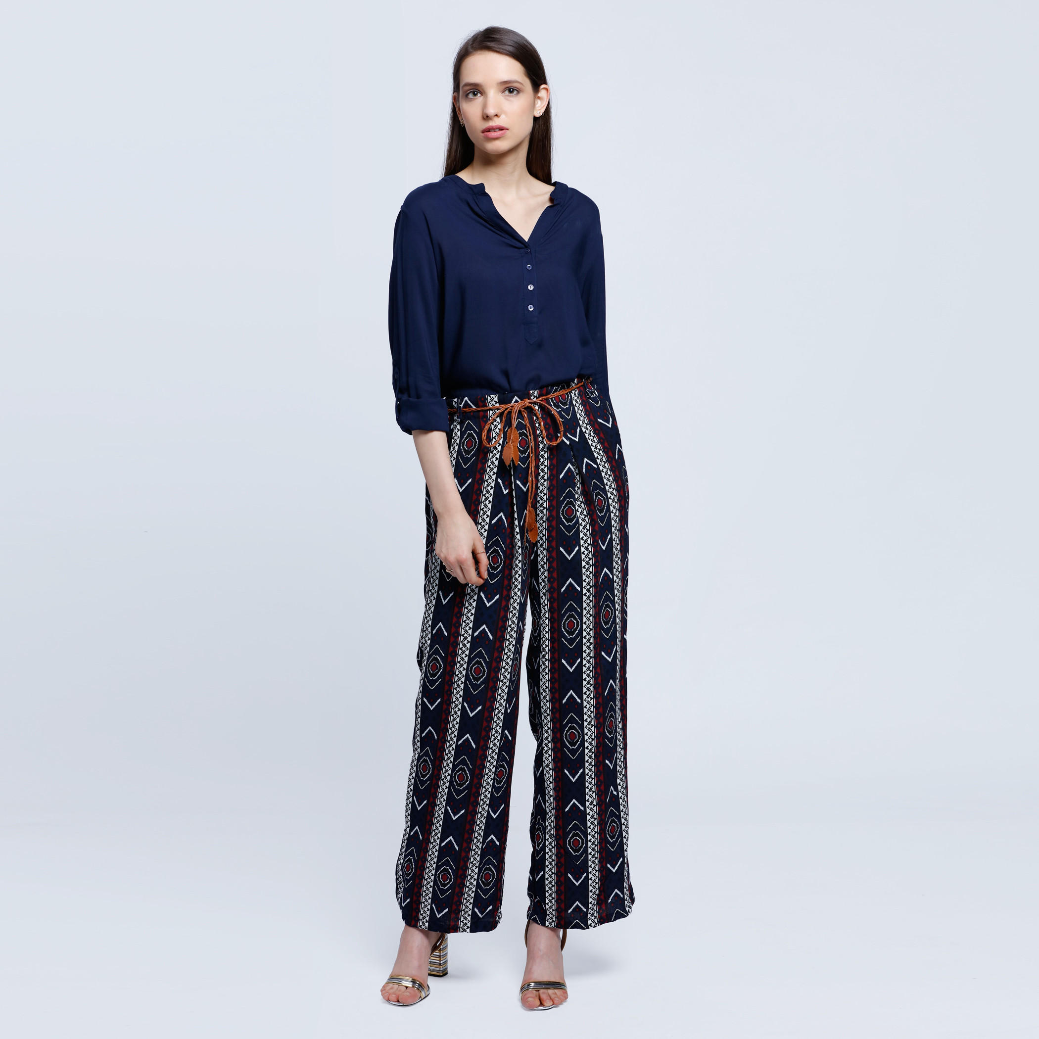 Printed Palazzo Pants with Belt-women-clothing-bottoms-trousers-image-5