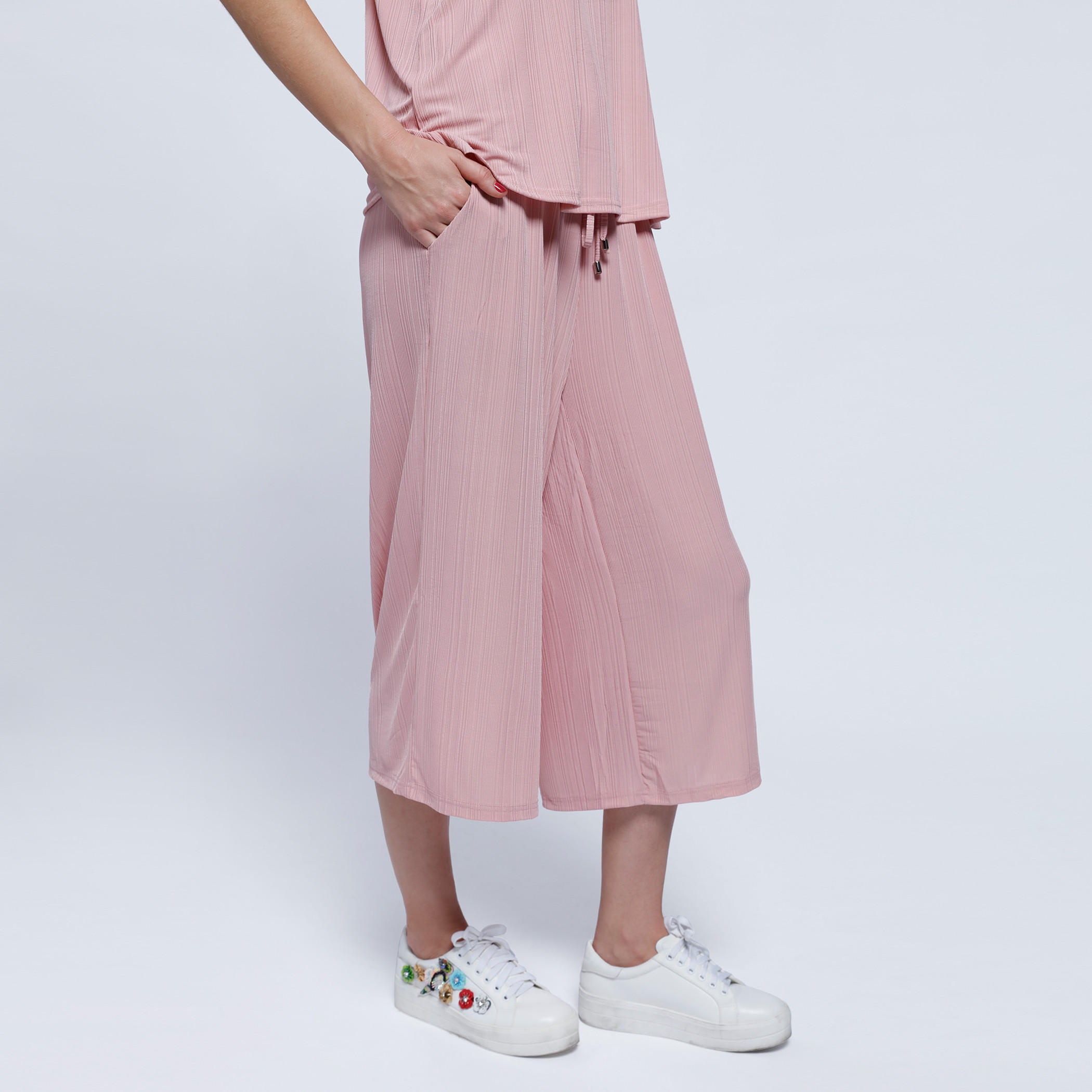 2Xtremz Pleated Pants with Elasticised Waistband-women-clothing-bottoms-trousers-image-3