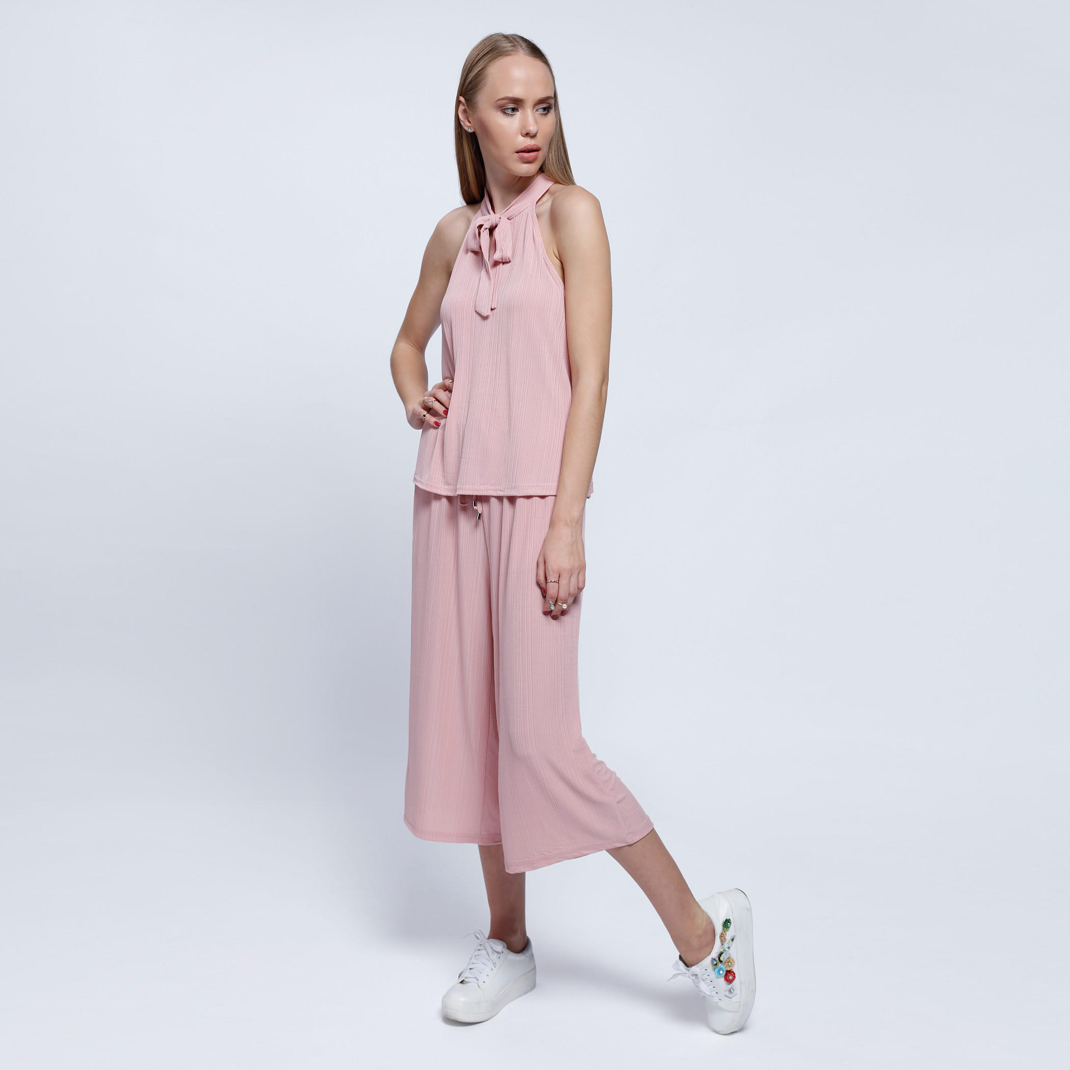 2Xtremz Pleated Pants with Elasticised Waistband-women-clothing-bottoms-trousers-image-5