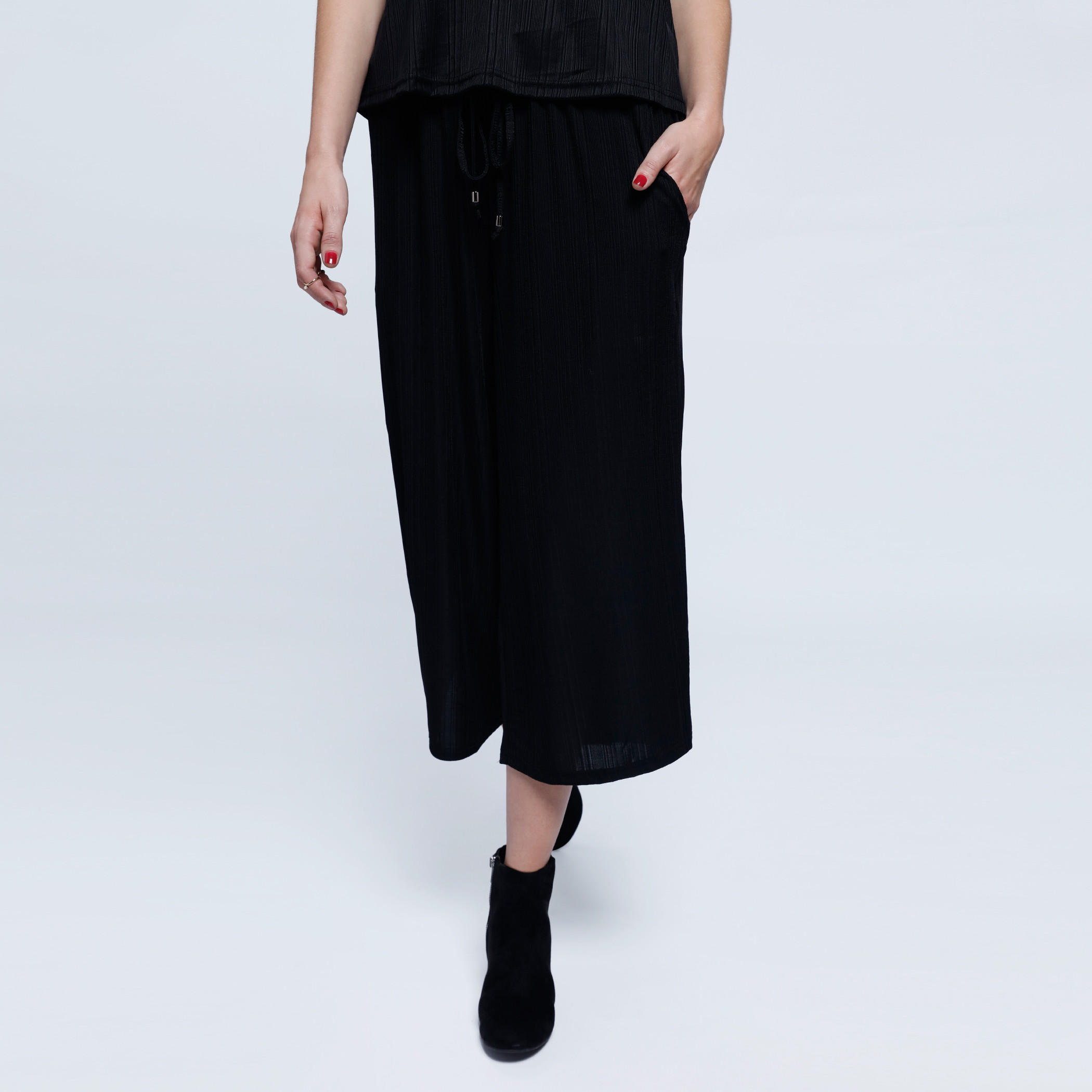 2Xtremz Pleated Pants with Elasticised Waistband-women-clothing-bottoms-trousers-image-6