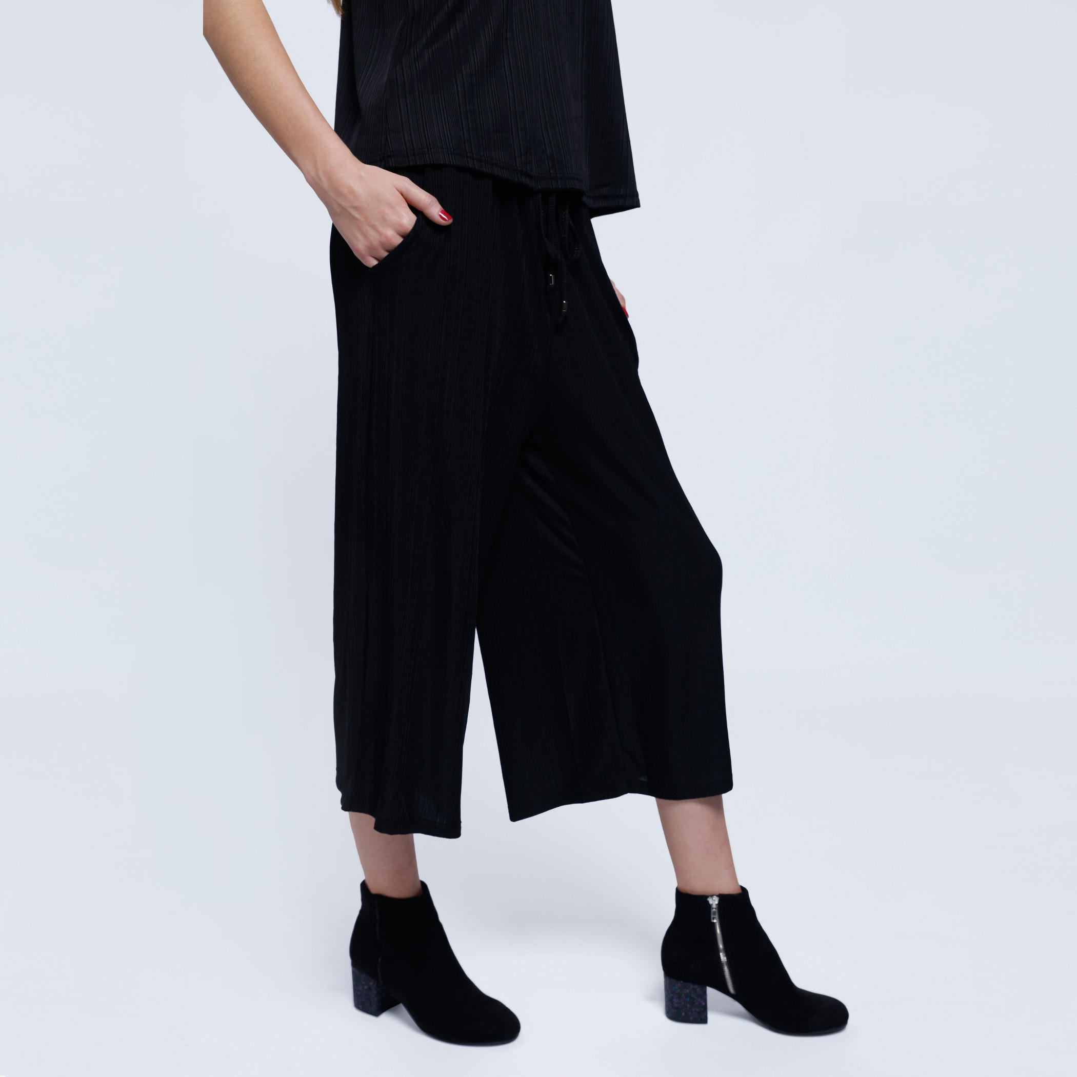 2Xtremz Pleated Pants with Elasticised Waistband-women-clothing-bottoms-trousers-image-8