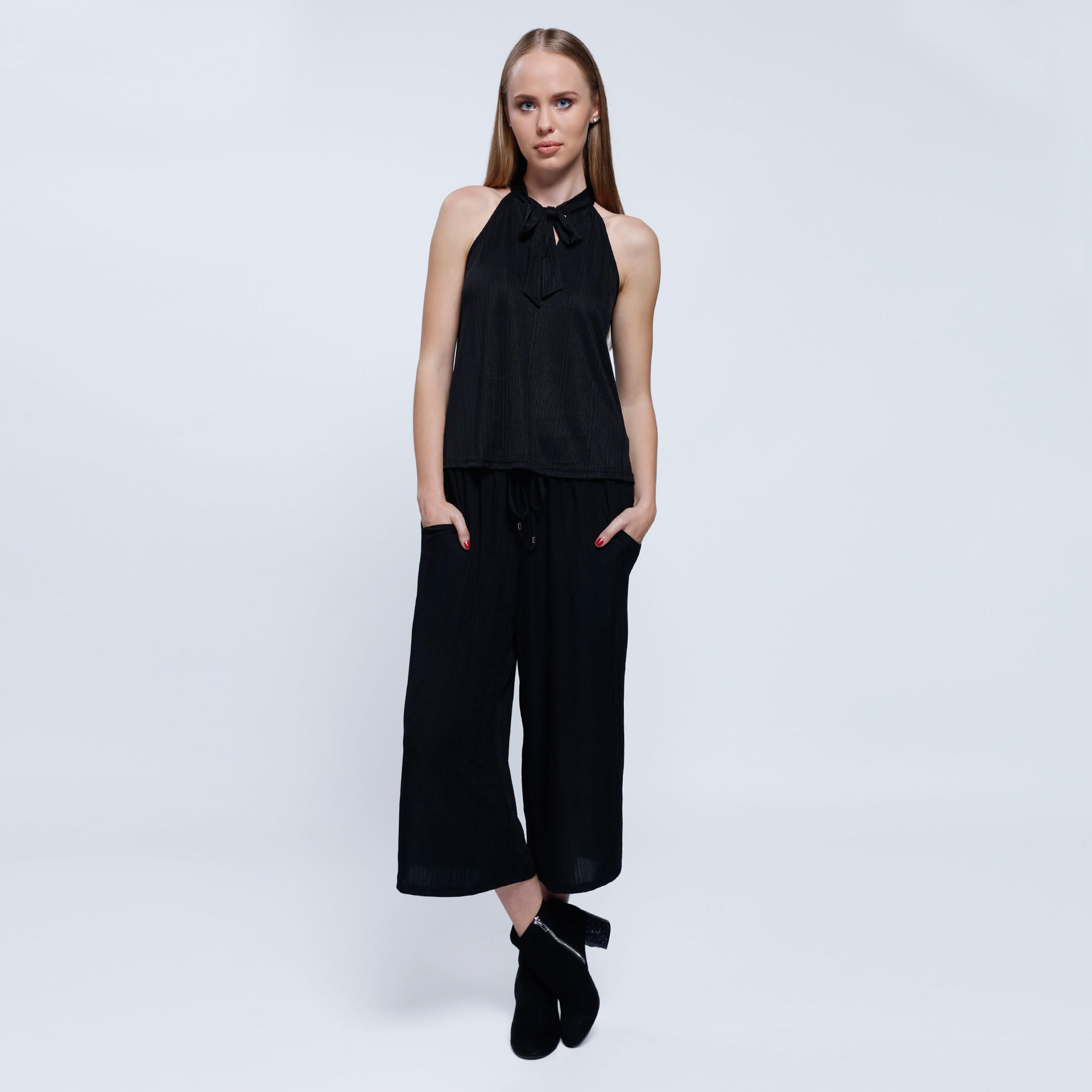 2Xtremz Pleated Pants with Elasticised Waistband-women-clothing-bottoms-trousers-image-10
