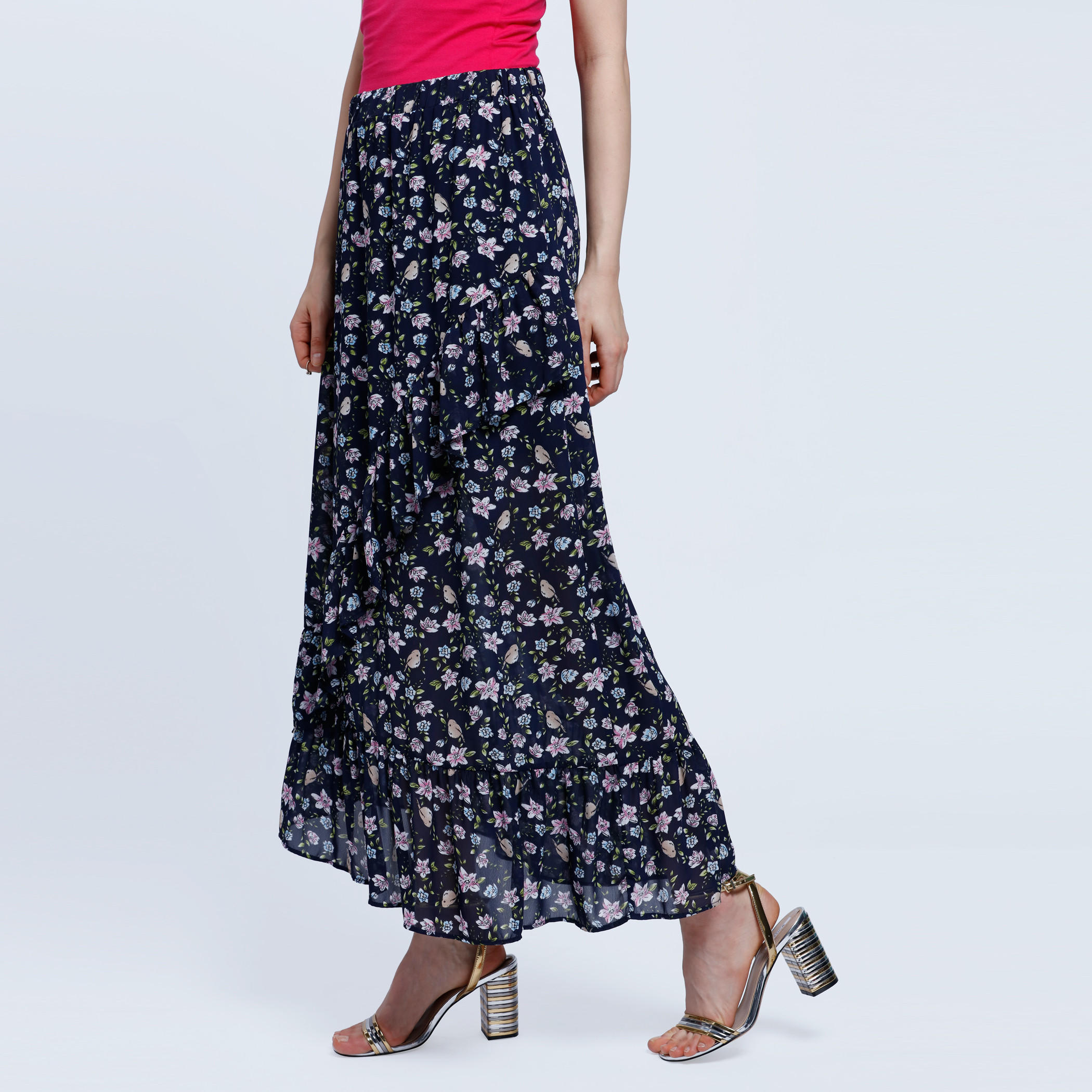 Floral Print Ruffle Skirt-women-clothing-bottoms-skirts-image-3