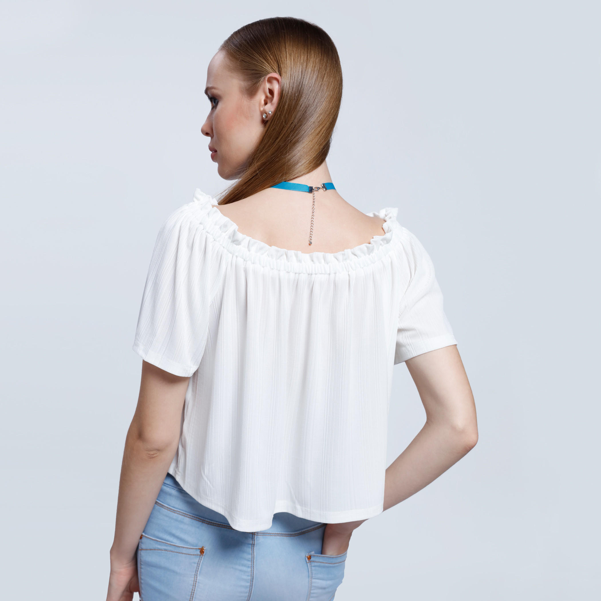 2Xtremz Off Shoulder Top With String Tie Up-women-clothing-shirtsandblouses-blouses-image-2