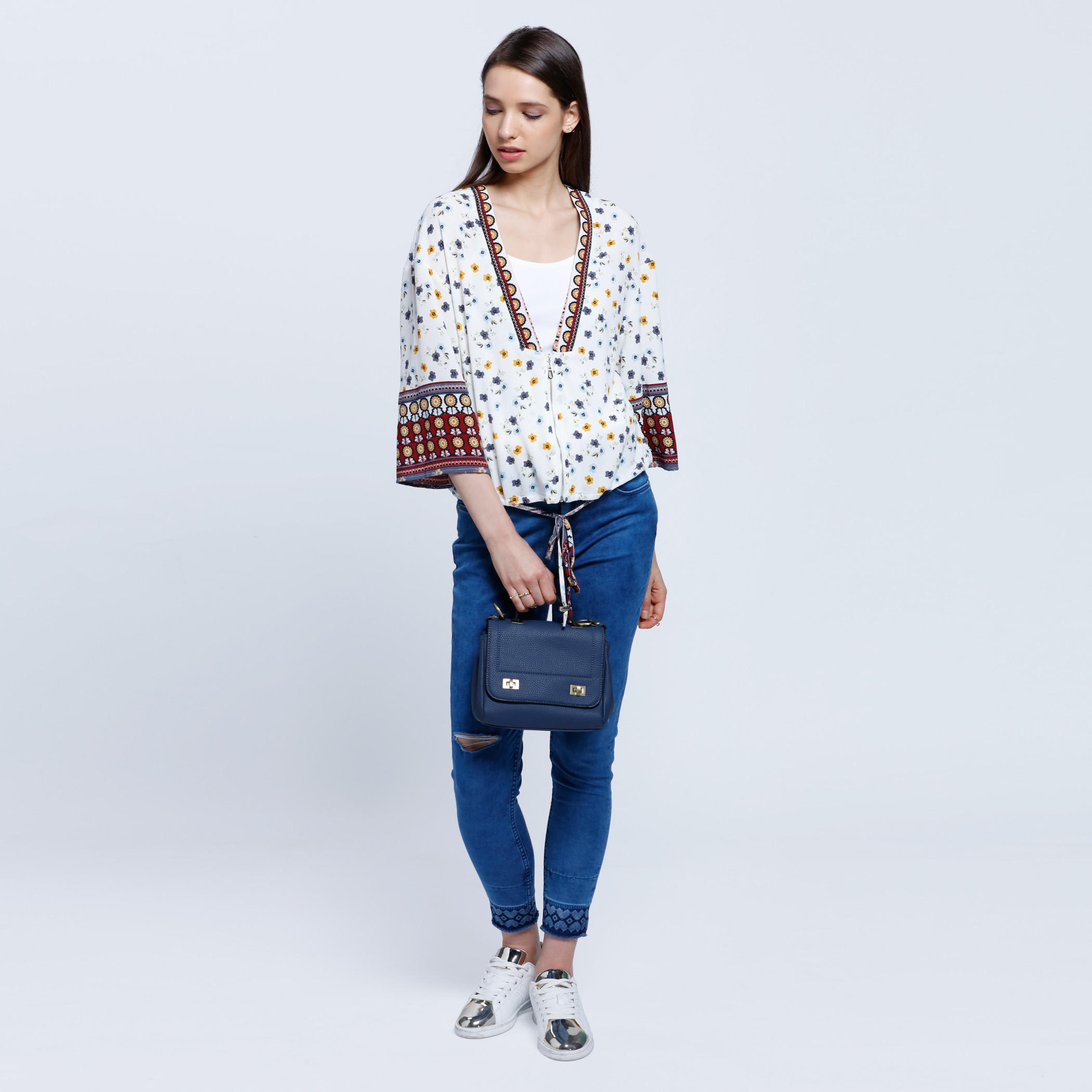 Boho Top with V-neck-women-clothing-shirtsandblouses-blouses-image-5