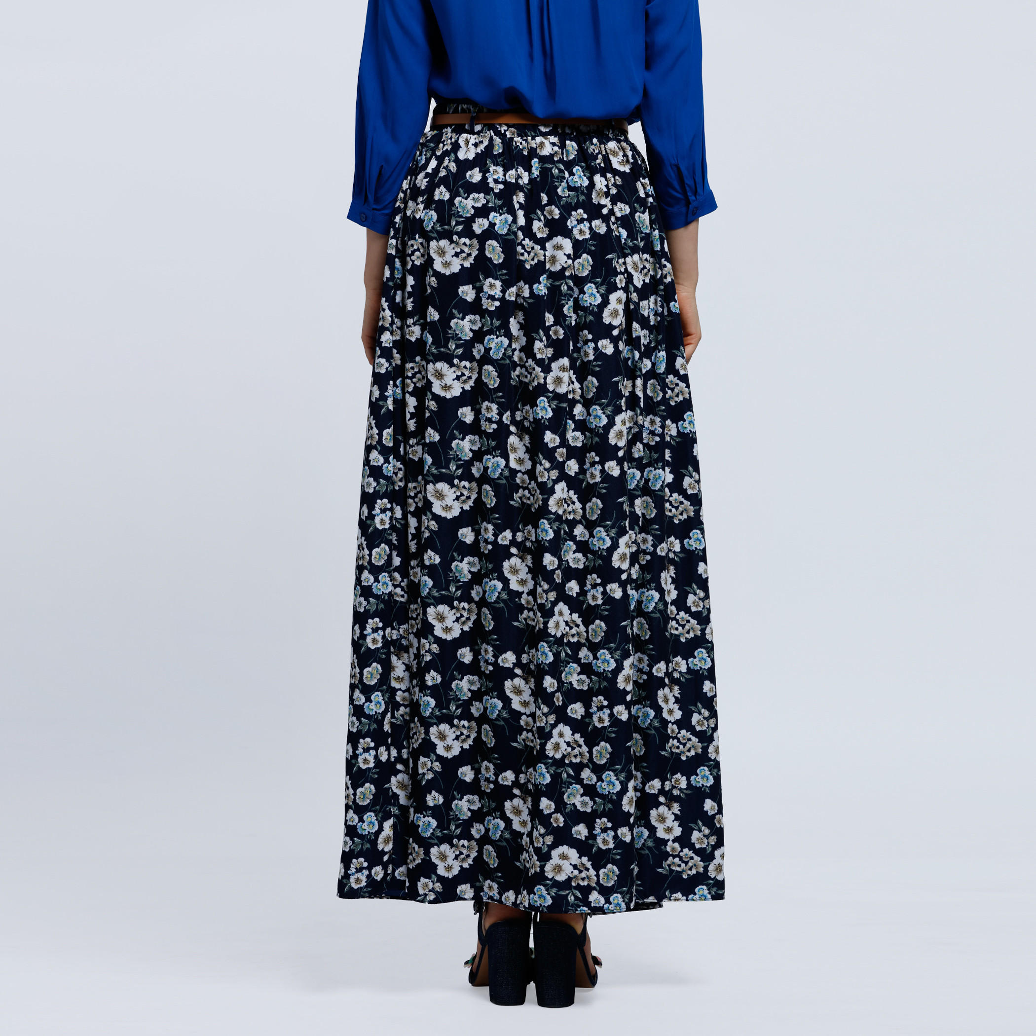 2Xtremz Printed Maxi Skirt with Elasticised Waistband-women-clothing-bottoms-skirts-image-2